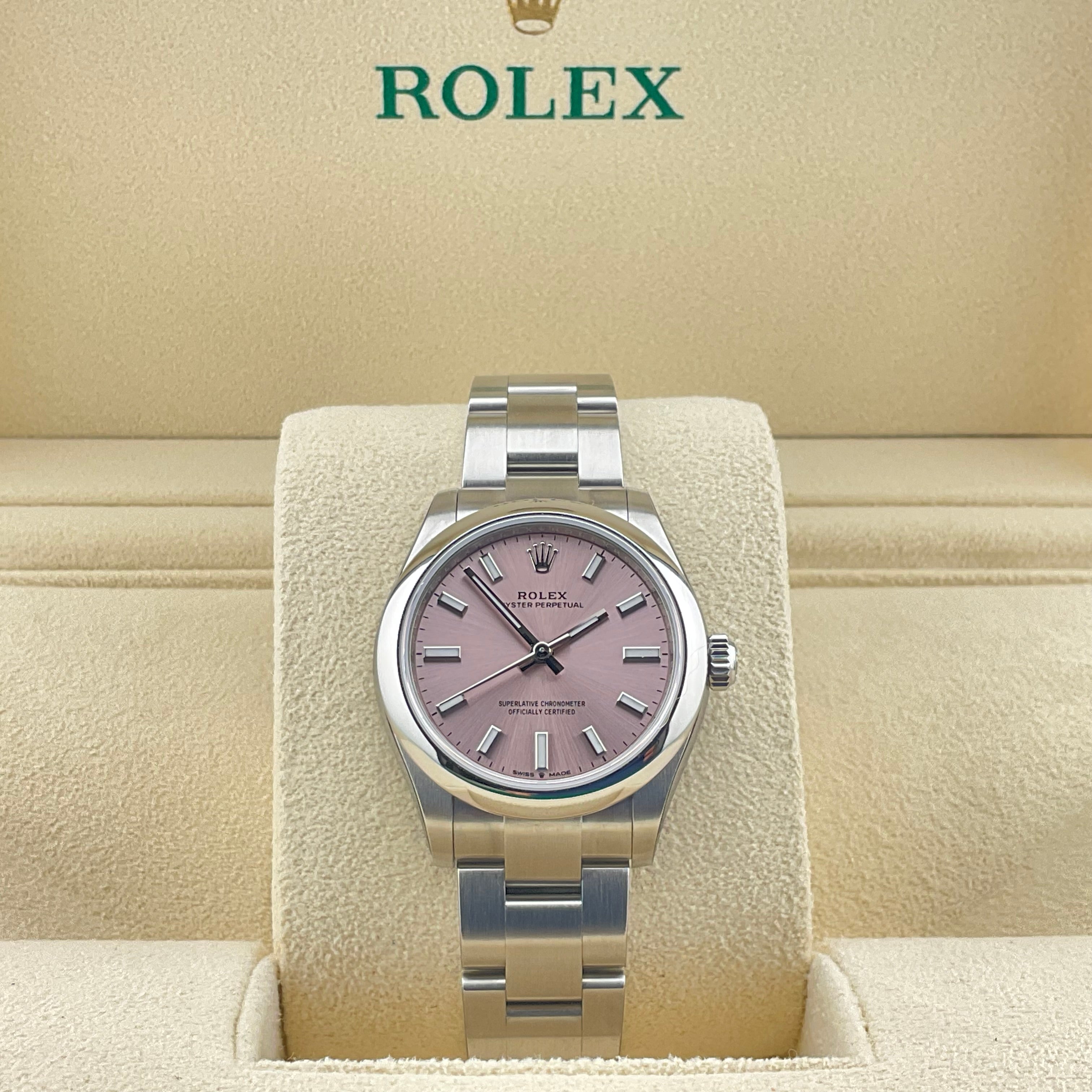 Rolex Oyster Perpetual 31 | 277200 rosa | 2025 | full set sticker