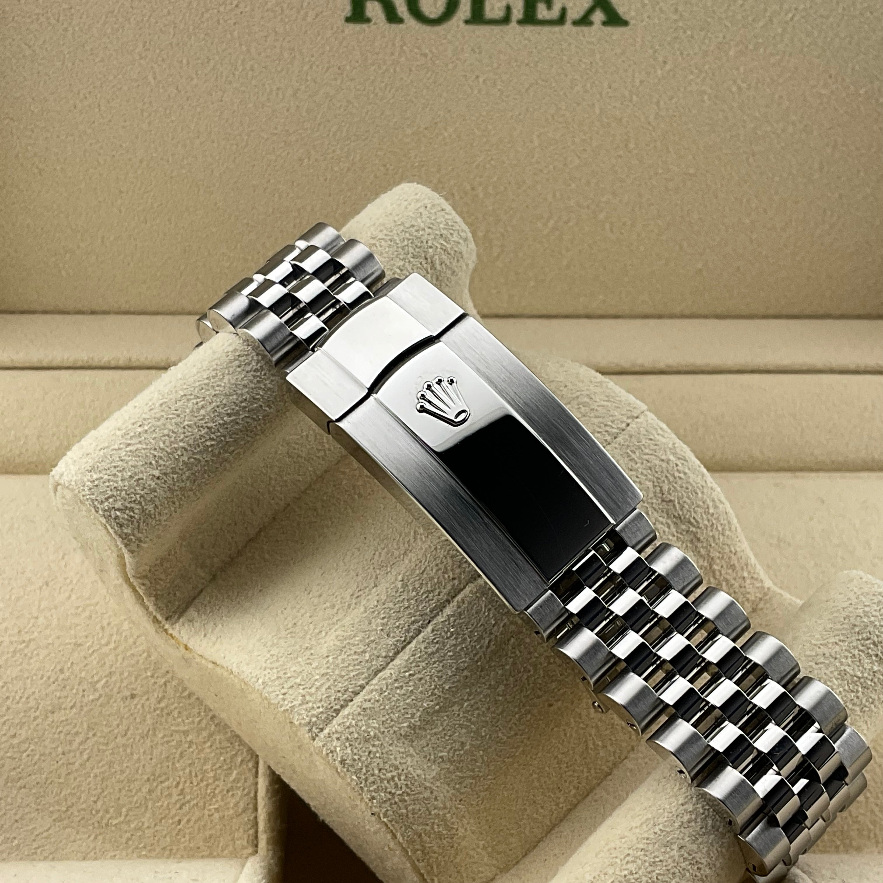 Rolex Datejust 41 | 126334 rhodium jubilee | 2023 | full set