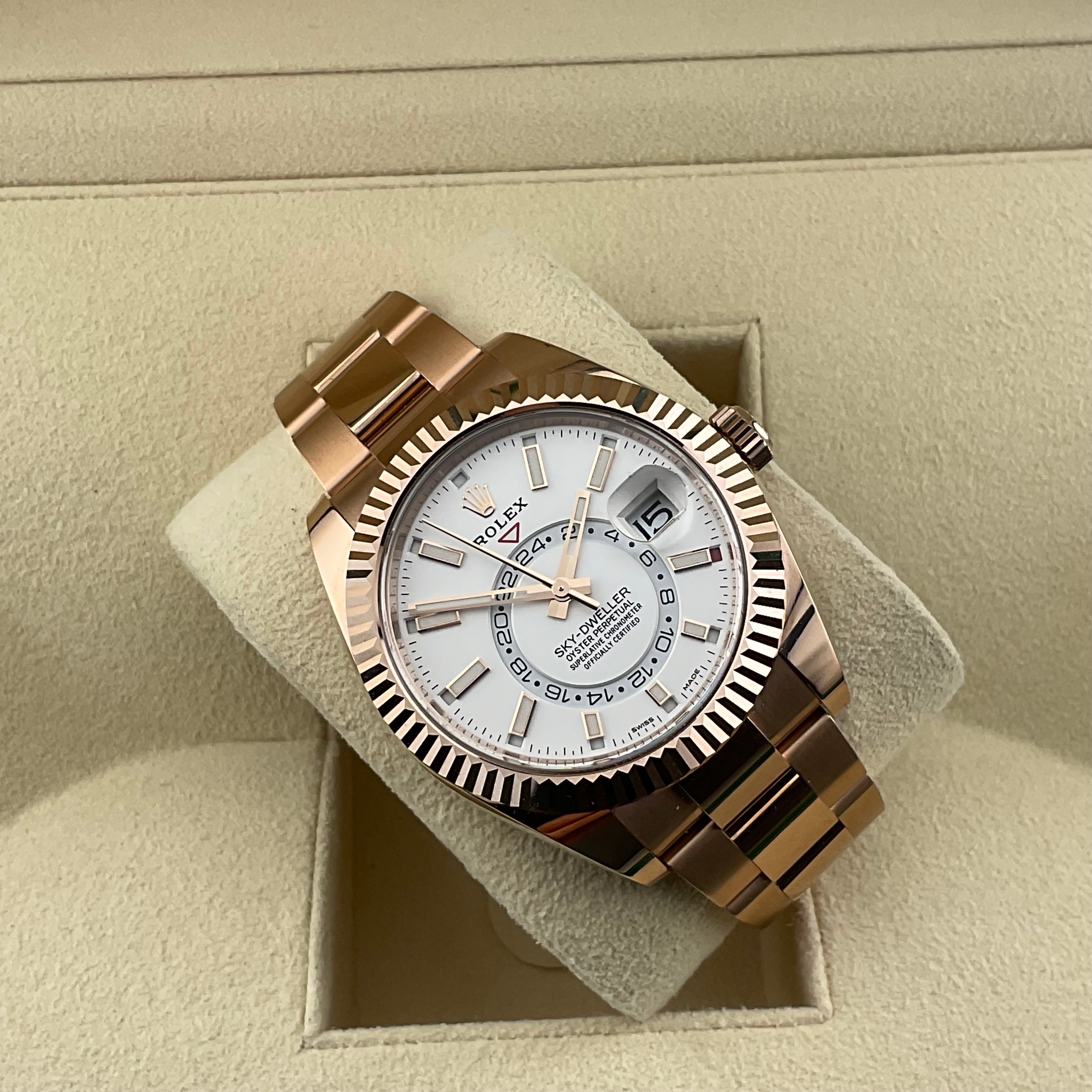 Rolex Skydweller | 326935 weiss | 2021 | Full Set