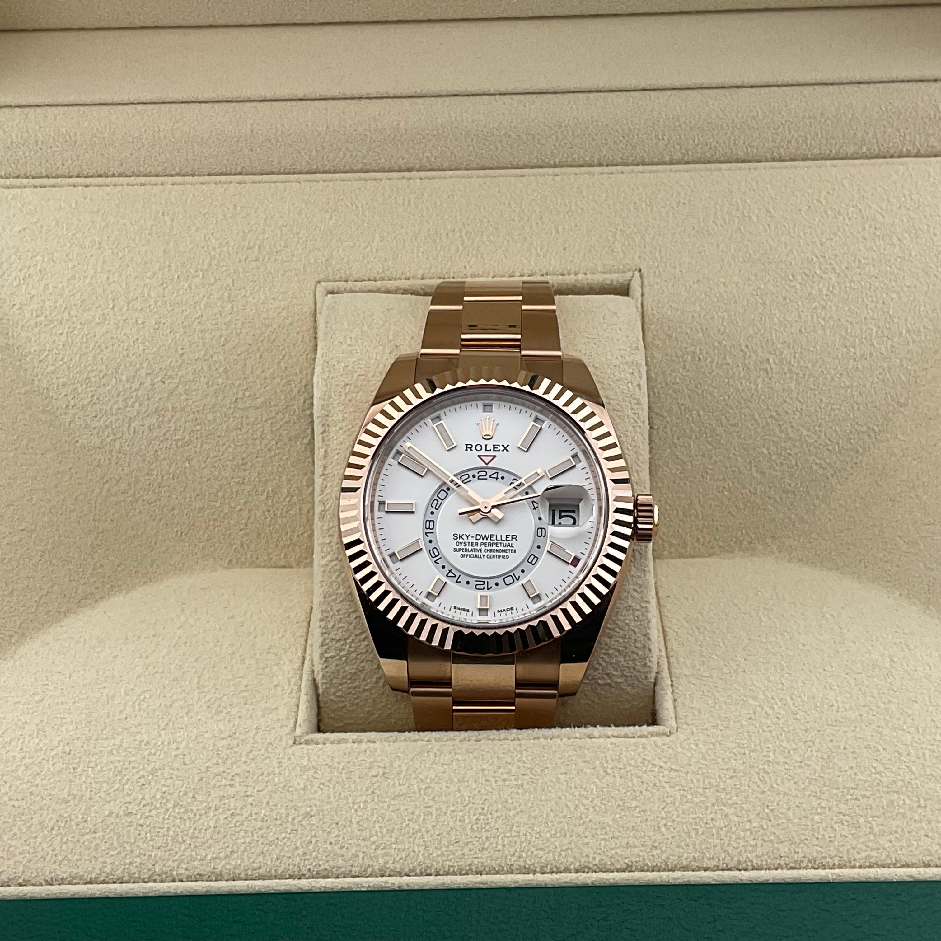 Rolex Skydweller | 326935 weiss | 2021 | Full Set