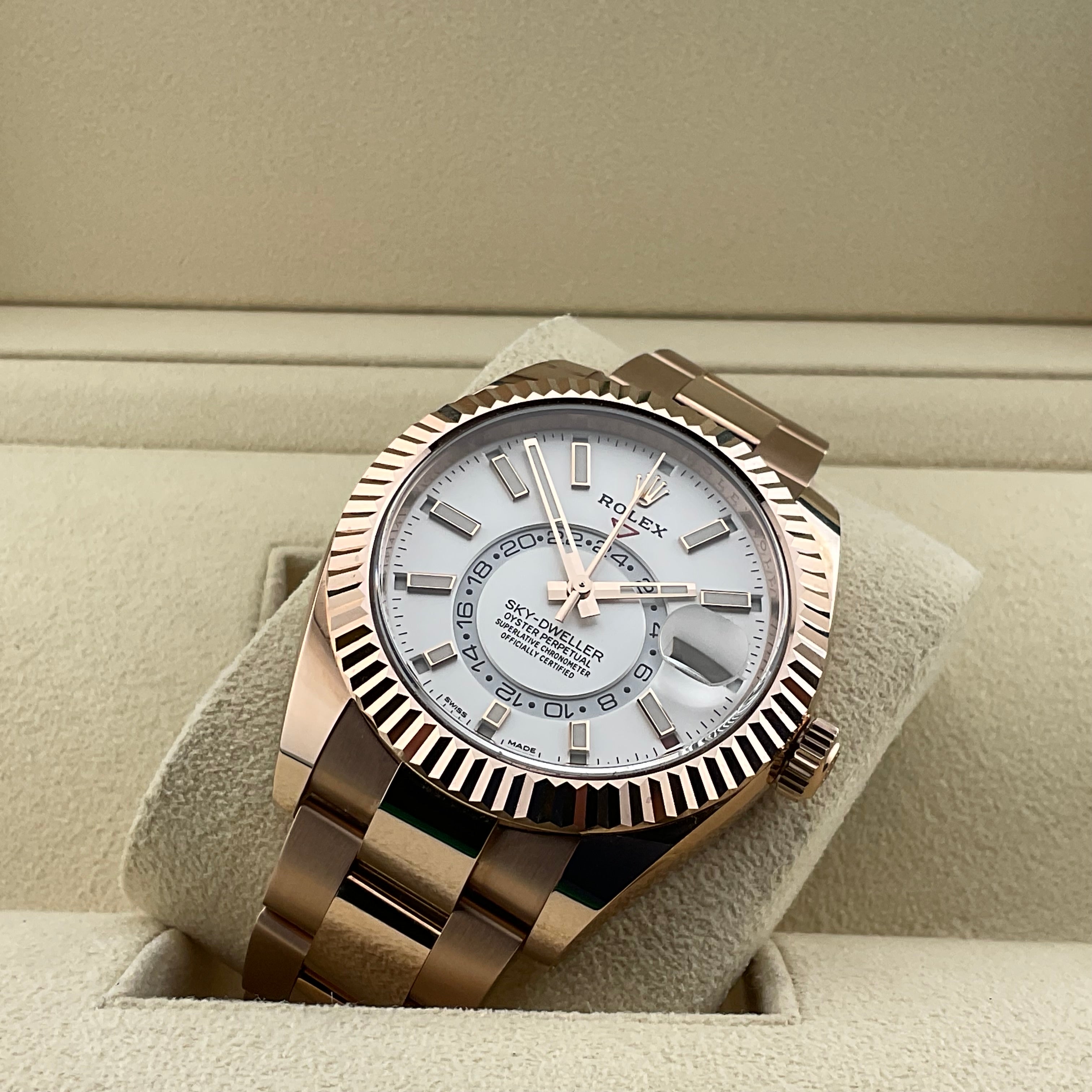 Rolex Skydweller | 326935 weiss | 2021 | Full Set