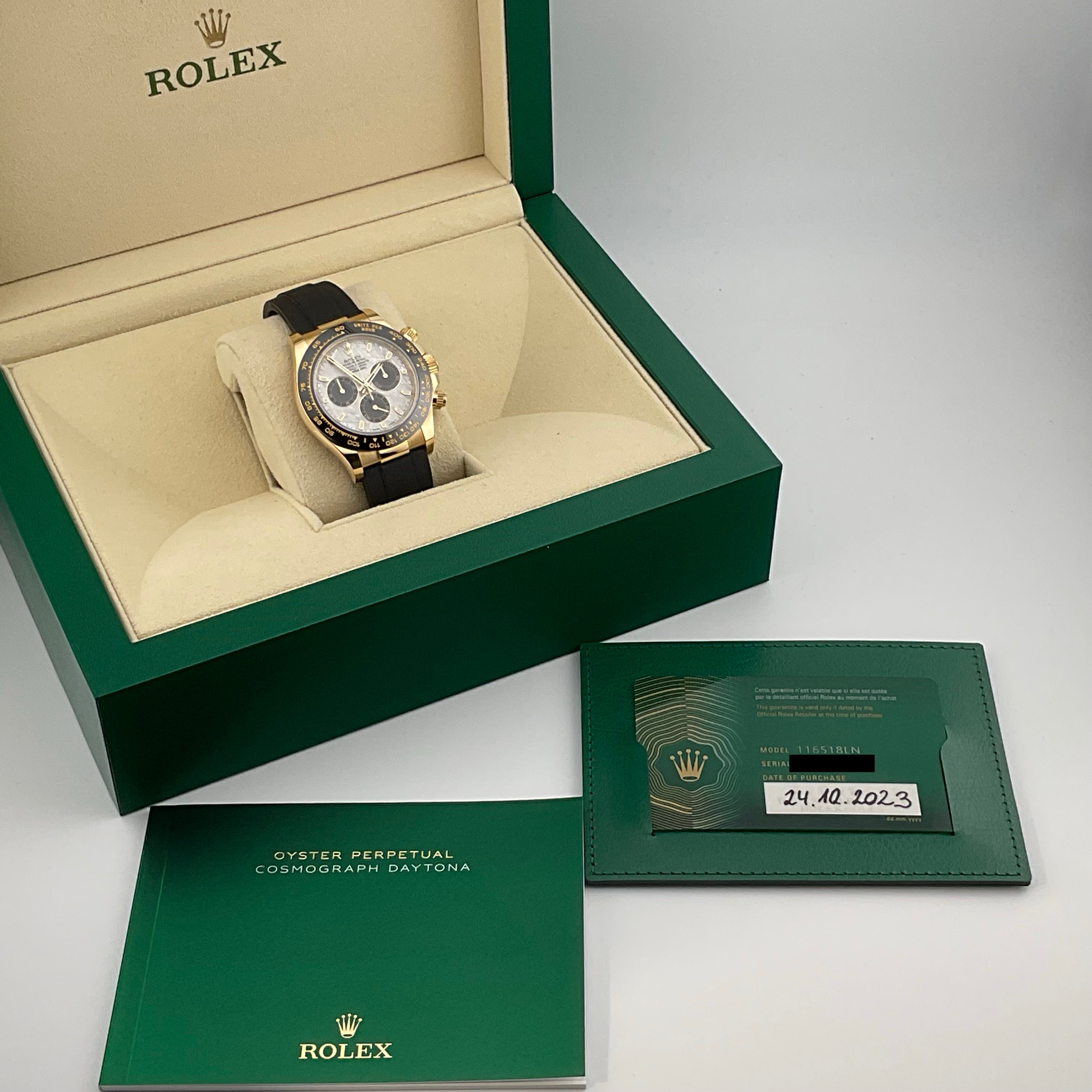 Rolex Daytona | 116518LN meteorit | 2023 | Full Set