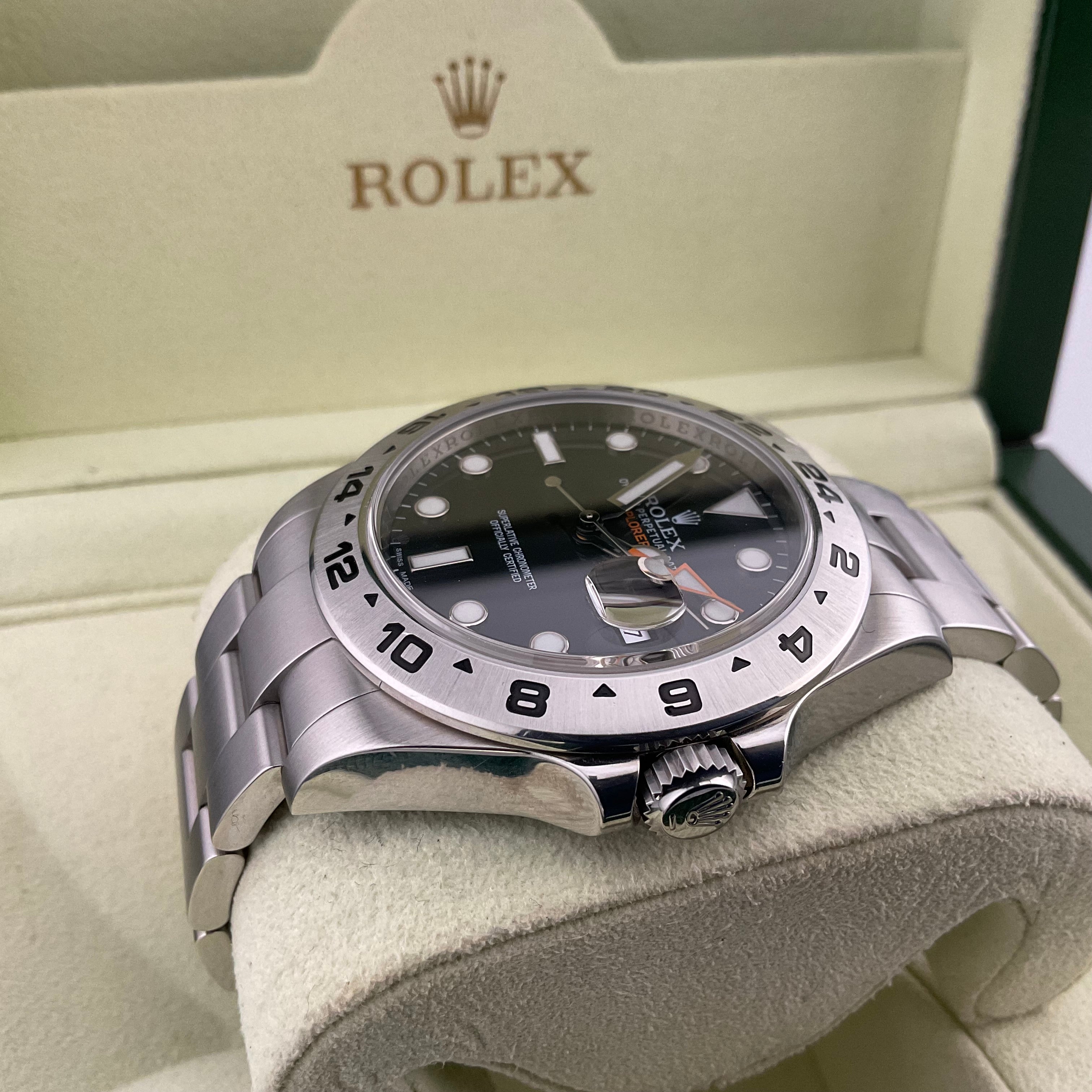 Rolex Explorer II | 216570 schwarz | 2014 | full set