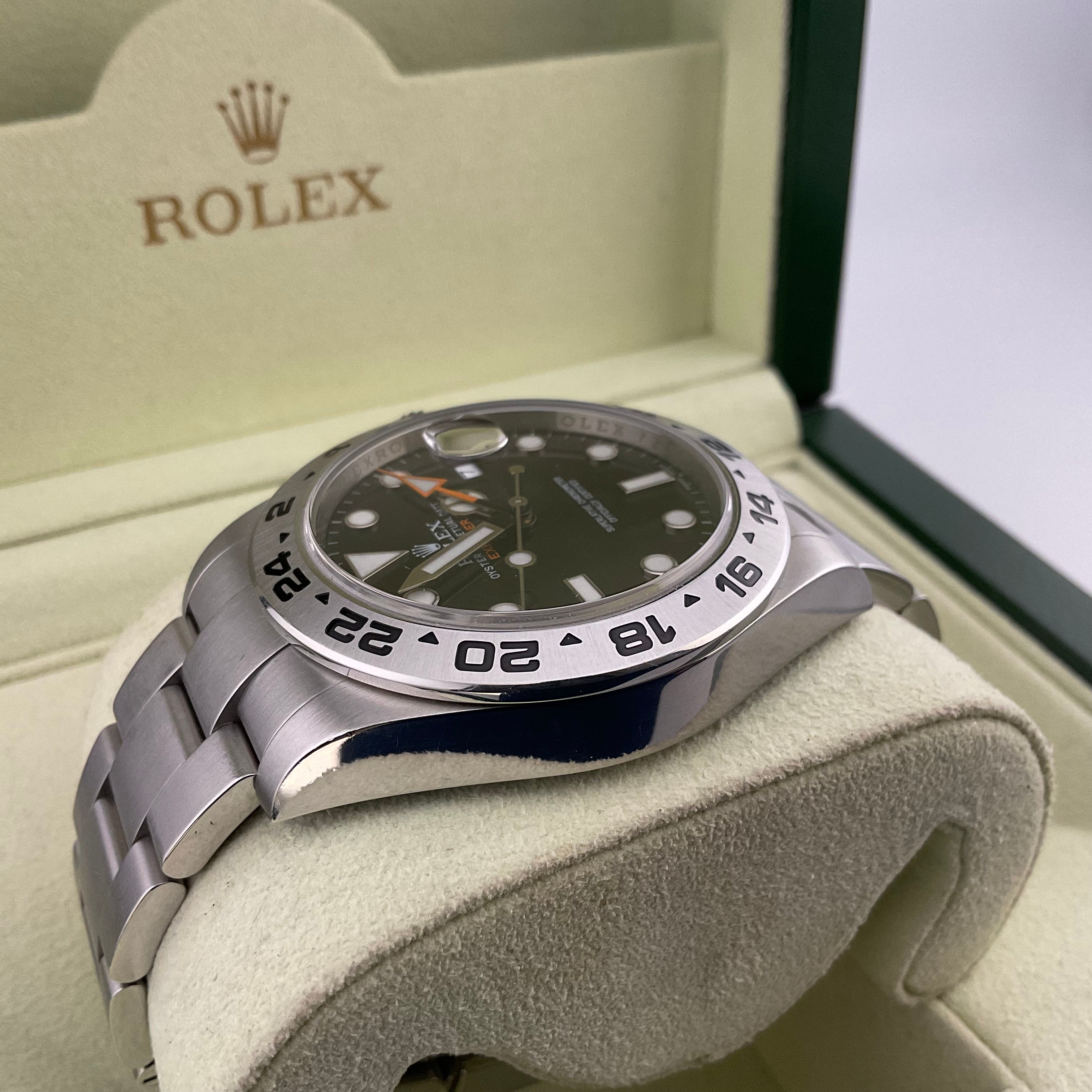 Rolex Explorer II | 216570 schwarz | 2014 | full set