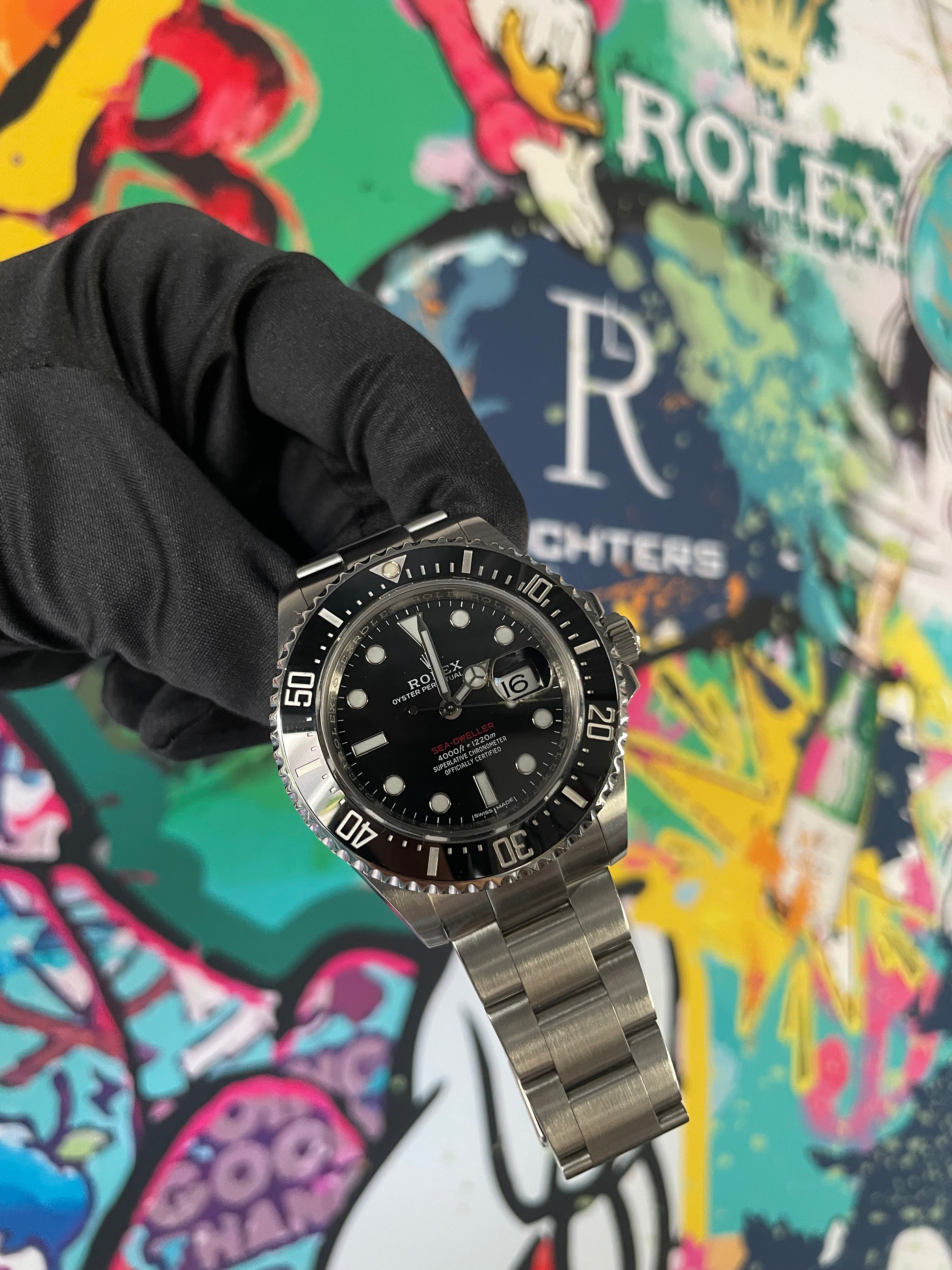 Rolex Seadweller Single Red | 126600 | 2017 | Full Set