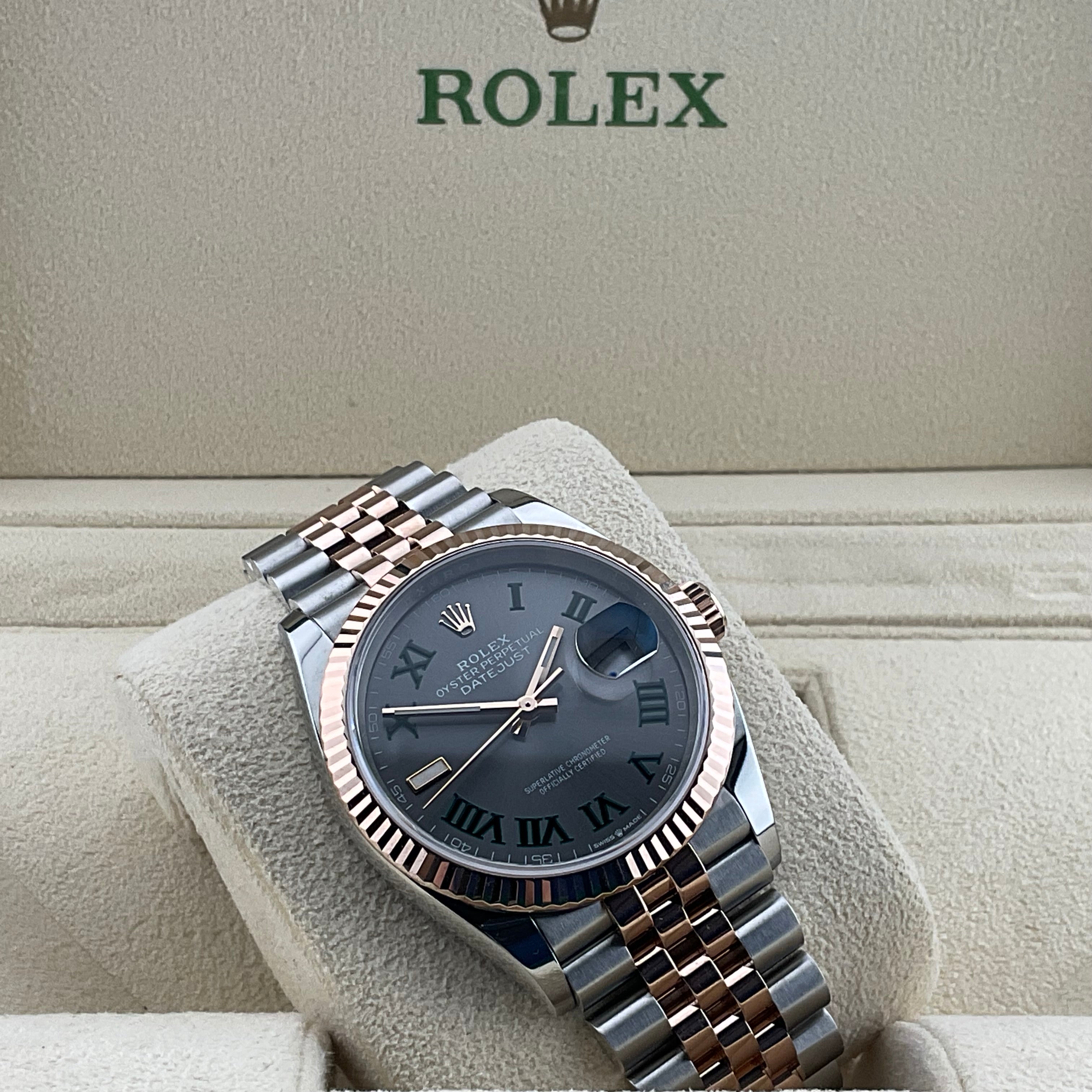Rolex Datejust 36 | 126231 wimbledon jubilee | 2023 | full set