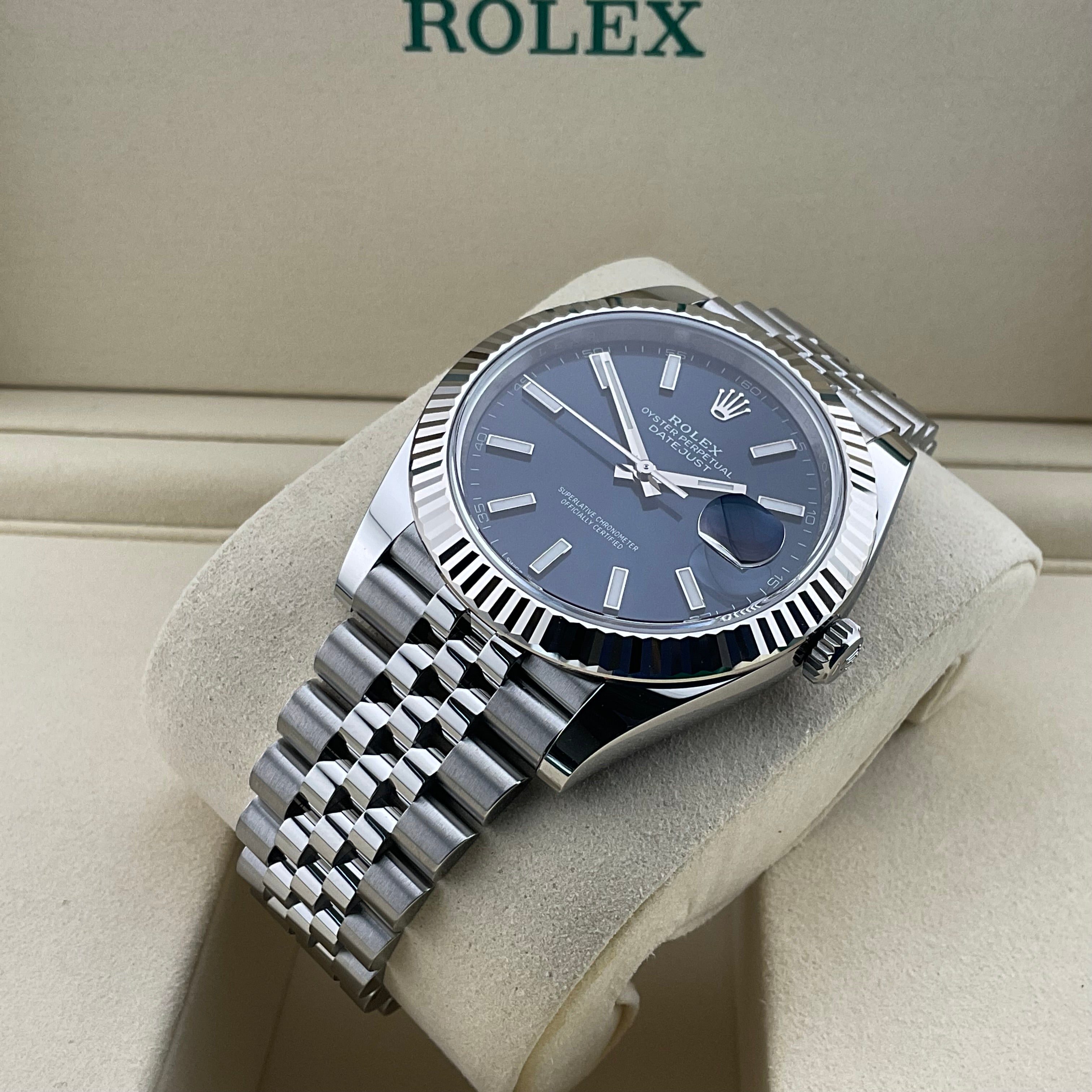 Rolex Datejust 41 | 126334 blau jubilee | 2026 | full set Ungetragen