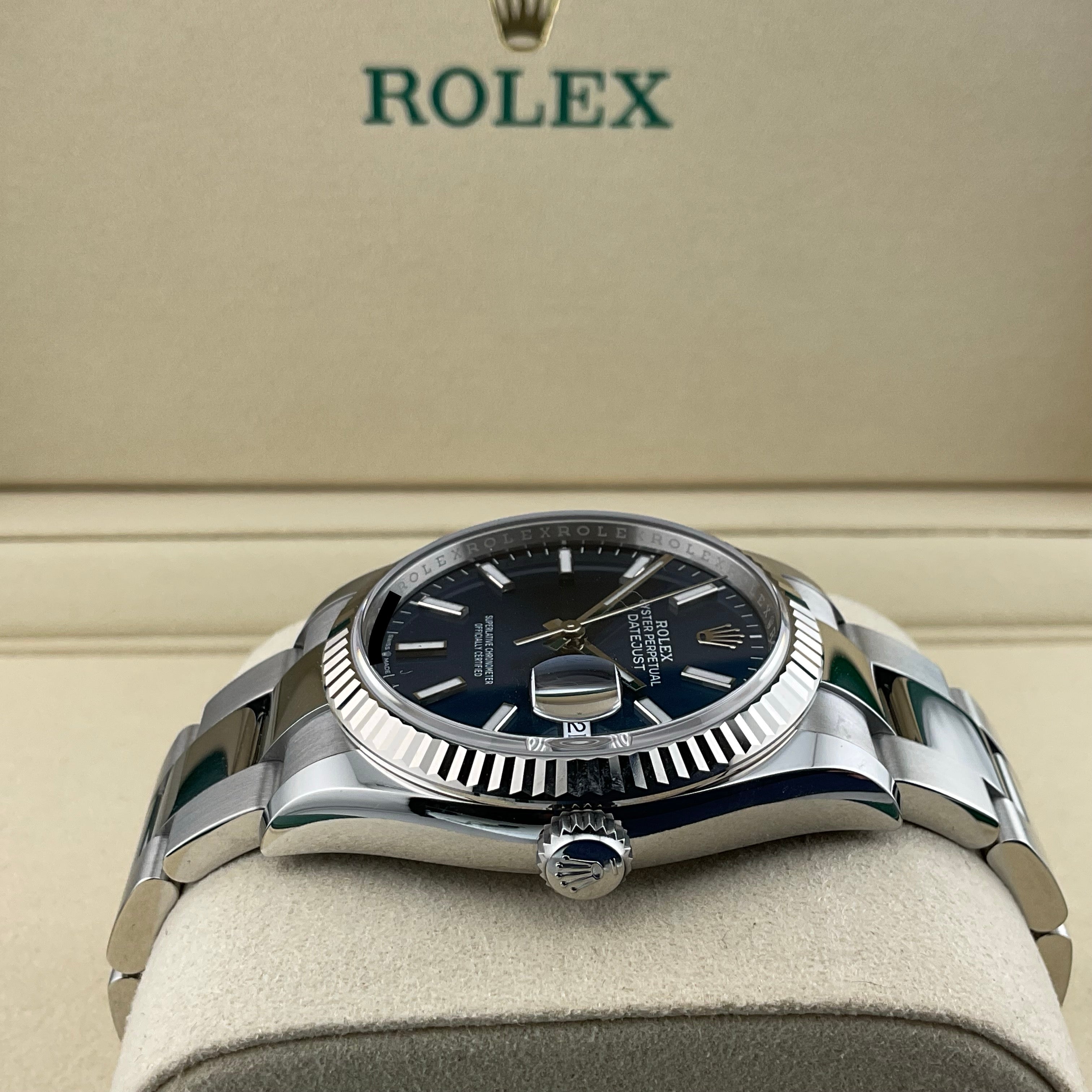 Rolex Datejust 36 | 126234 blau oyster | 2026 | full set ungetragen