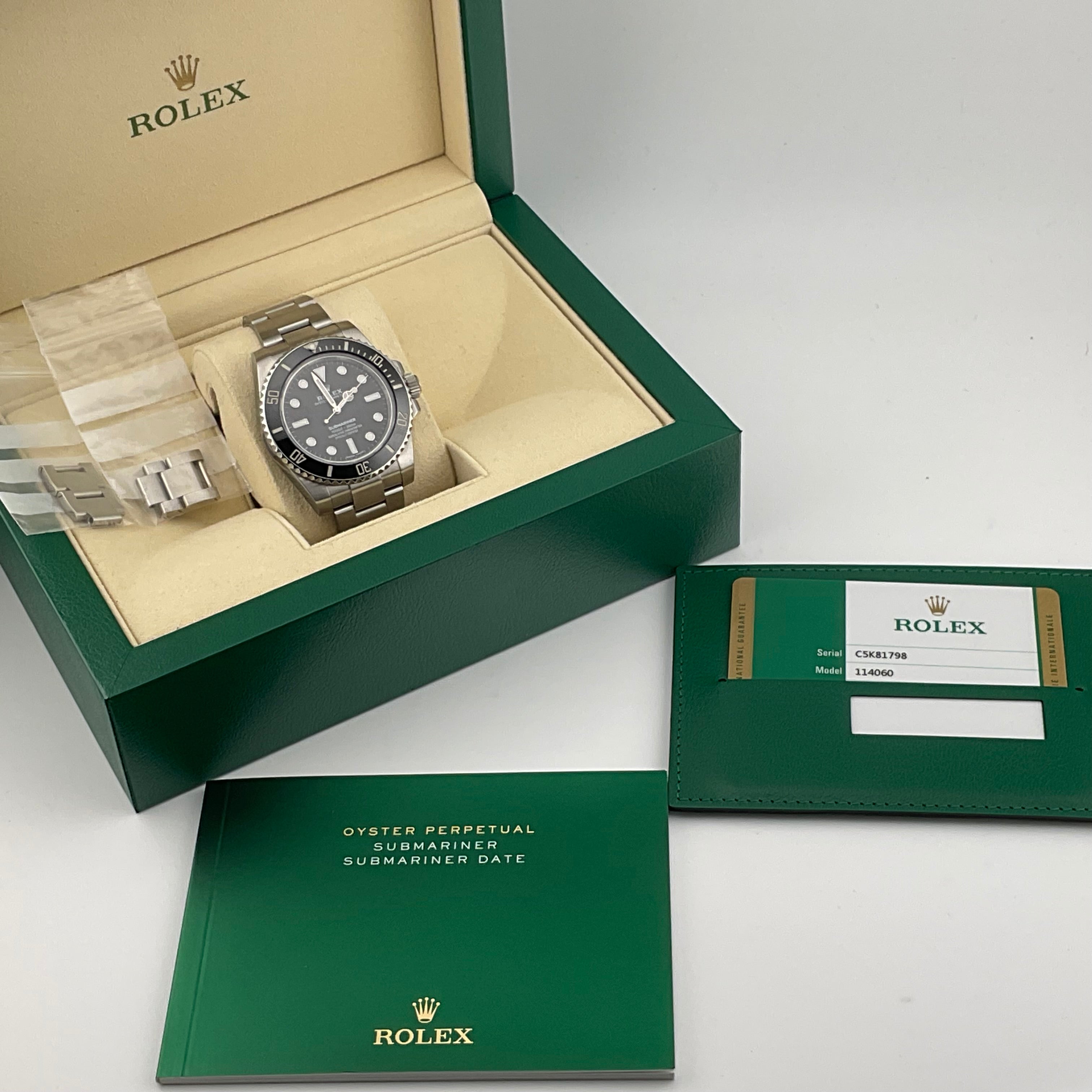 Rolex Submariner No Date | 114060 | 2018 | Full Set