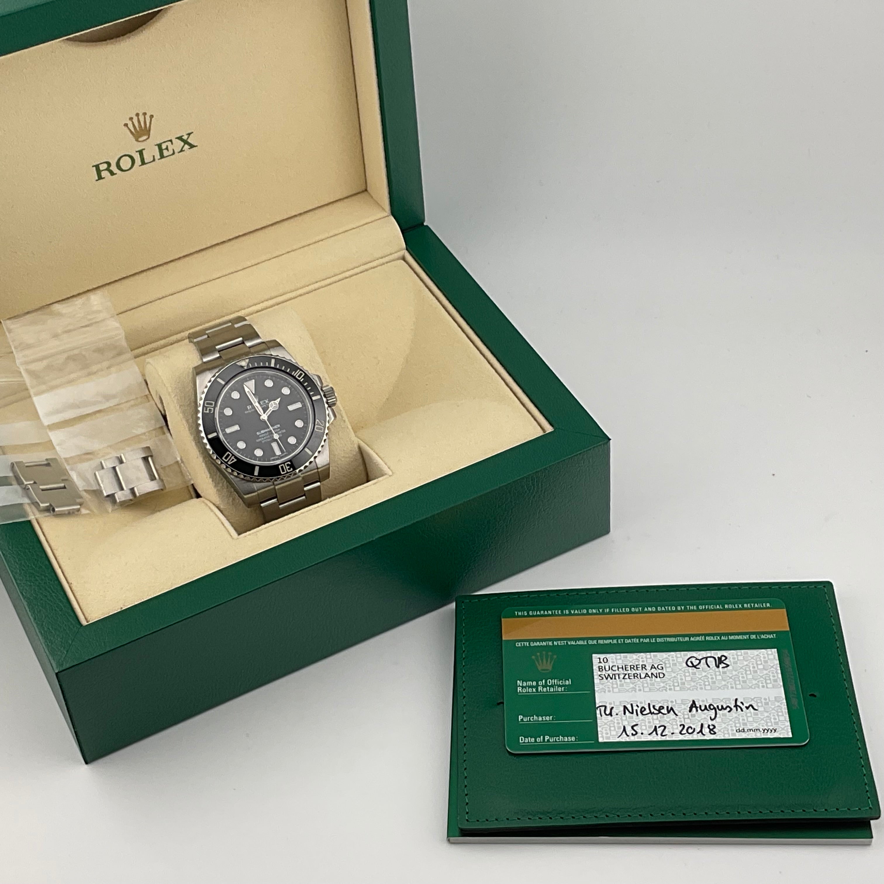 Rolex Submariner No Date | 114060 | 2018 | Full Set