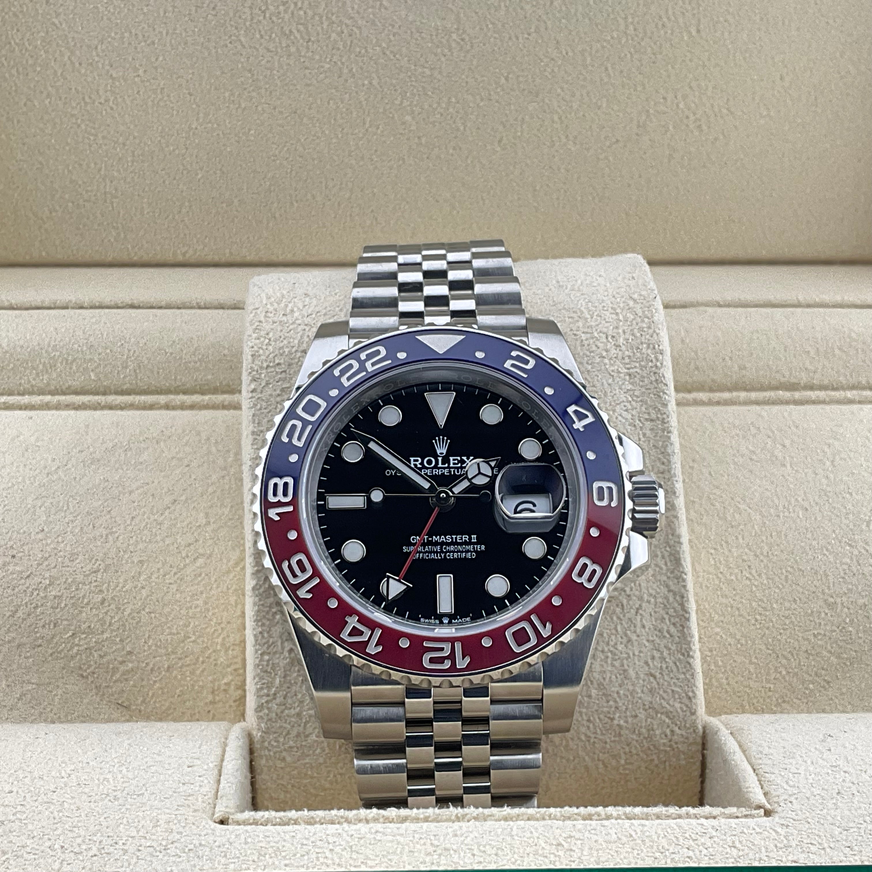 Rolex GMT Master II Pepsi | 126710BLRO | 2021 | Full Set
