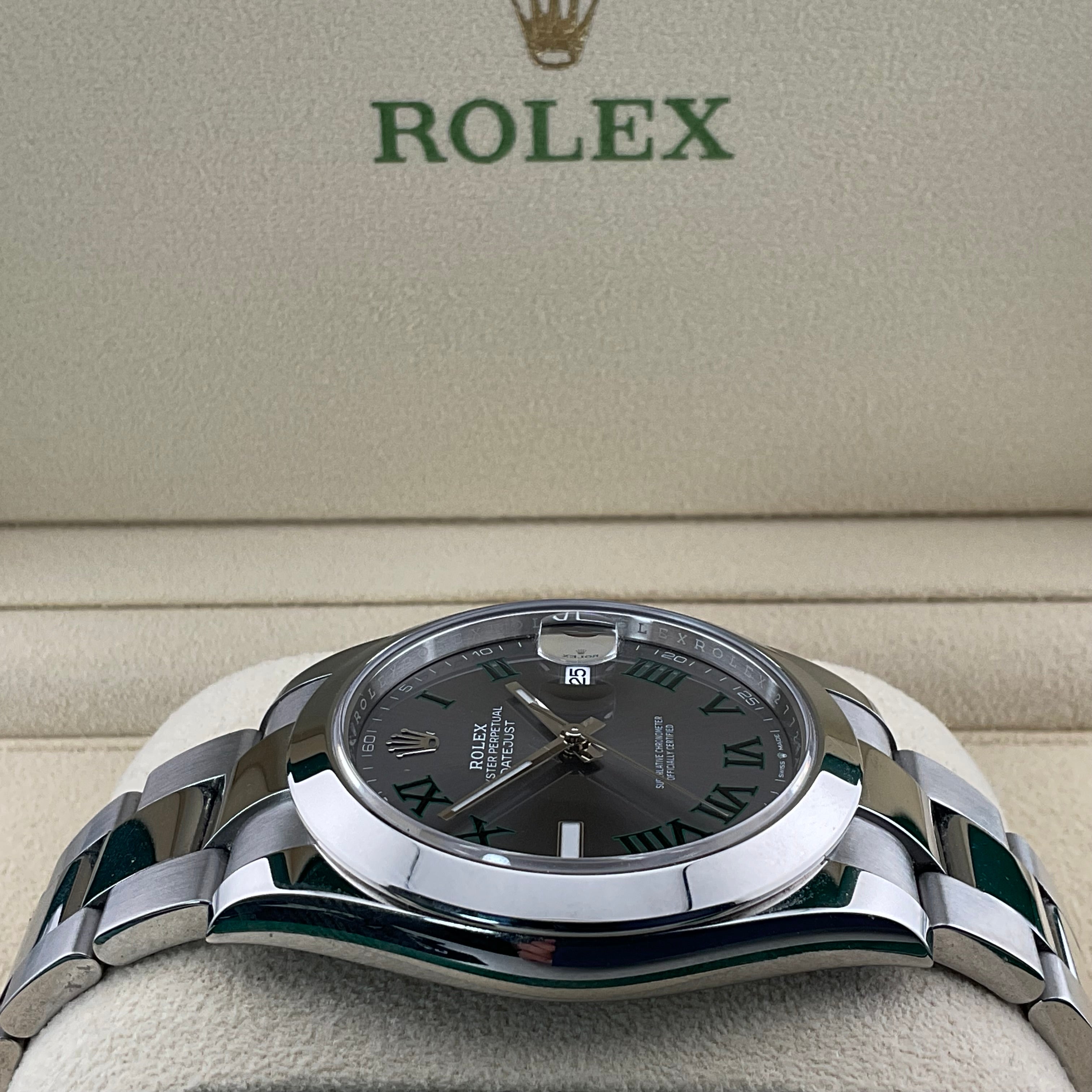 Rolex Datejust 41 | 126300 wimbledon oyster | 2023 | full set