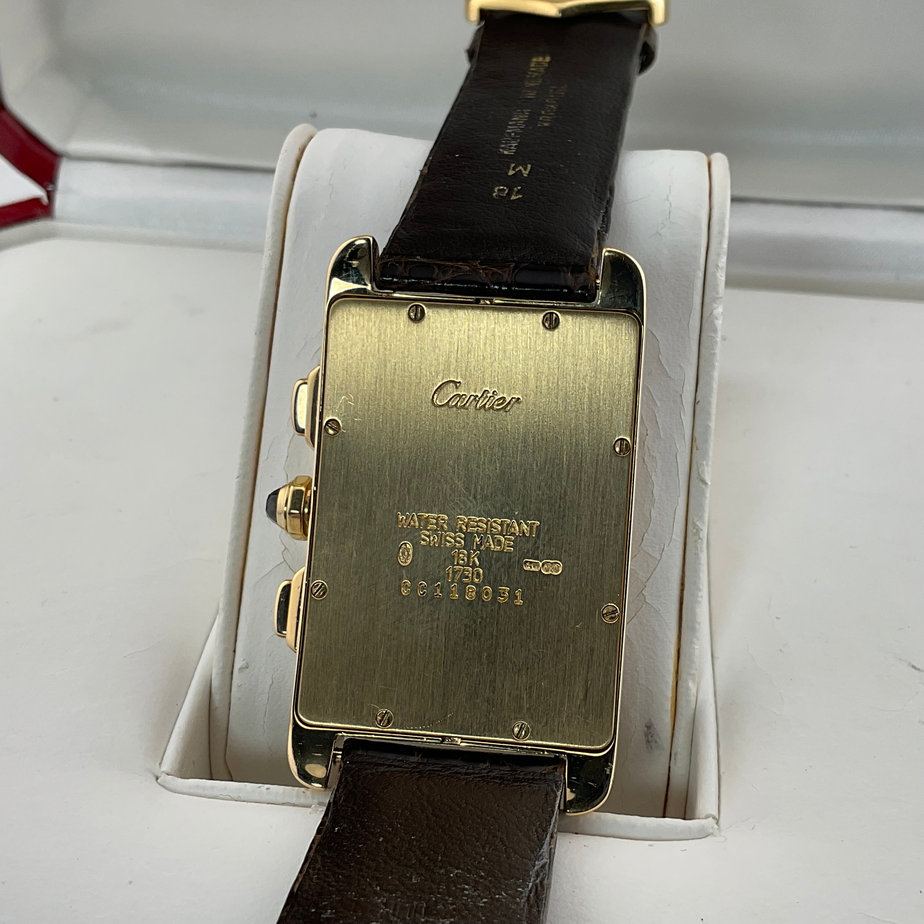 Cartier Tank Americaine | W2601156 | 1998 | Full Set