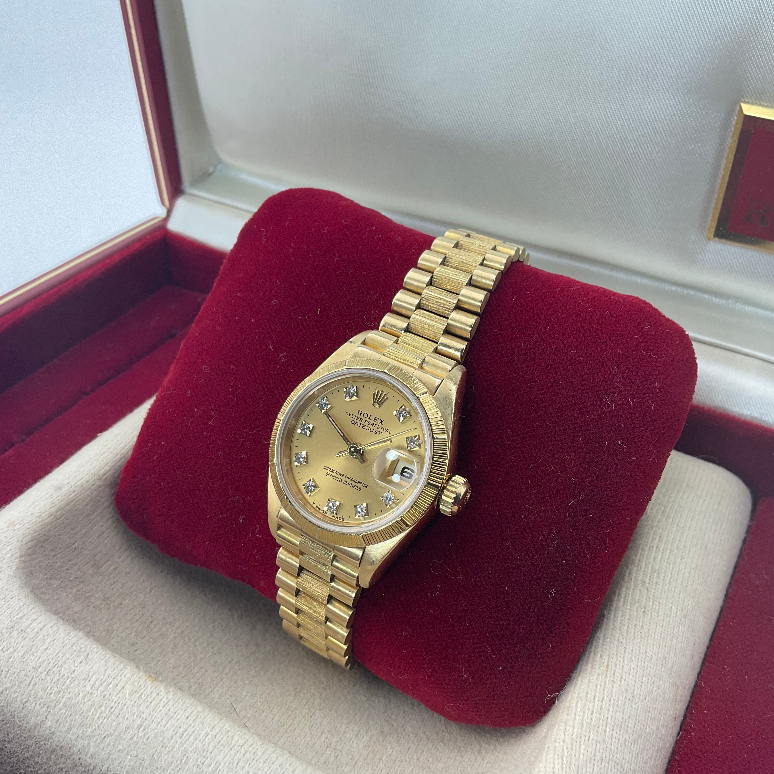 Rolex Datejust 26 | 69278 | Champagner diamant | 1994 | full set