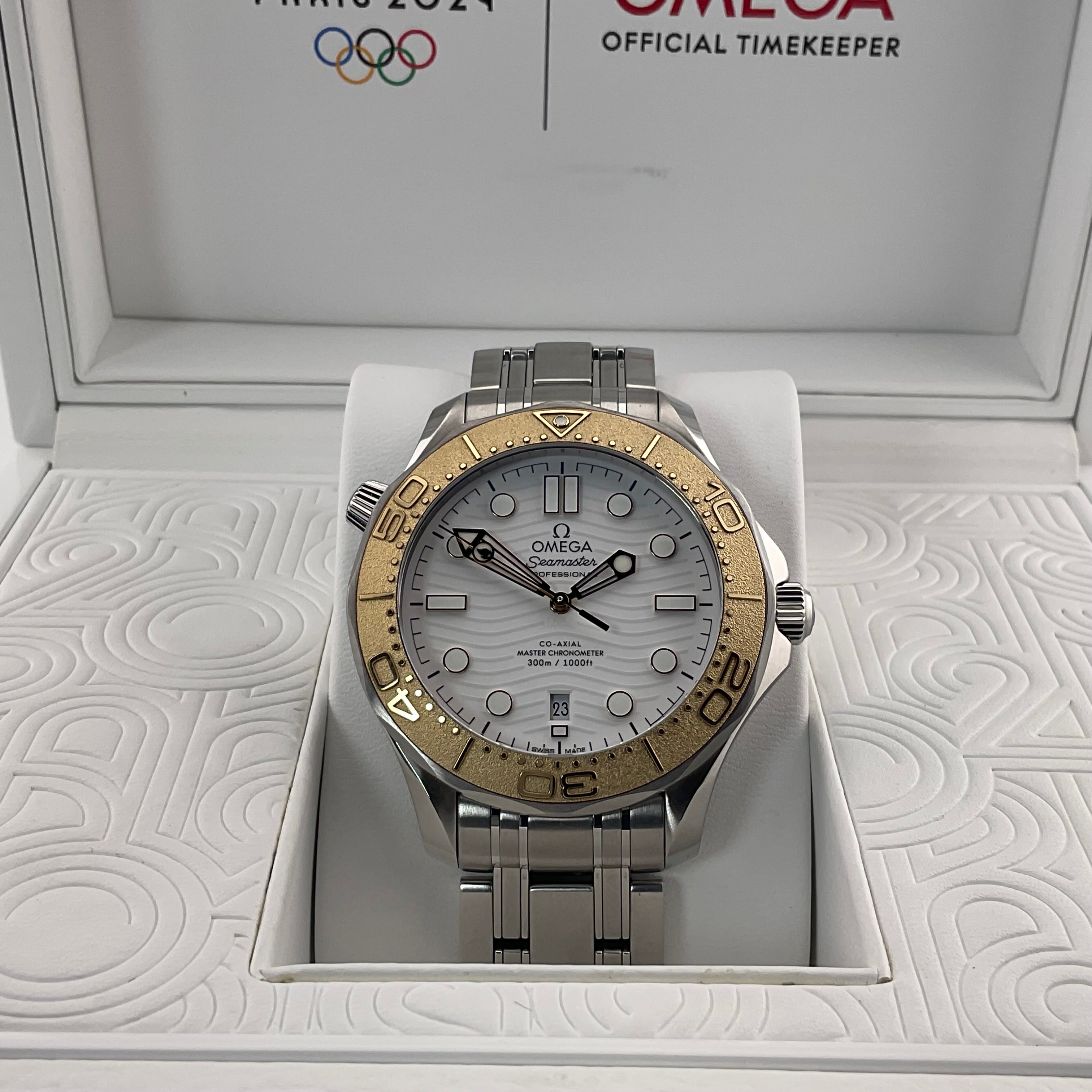 Omega Seamaster Diver 300m Paris 2024 | 522.21.42.20.04.001 | 2024 | Full set