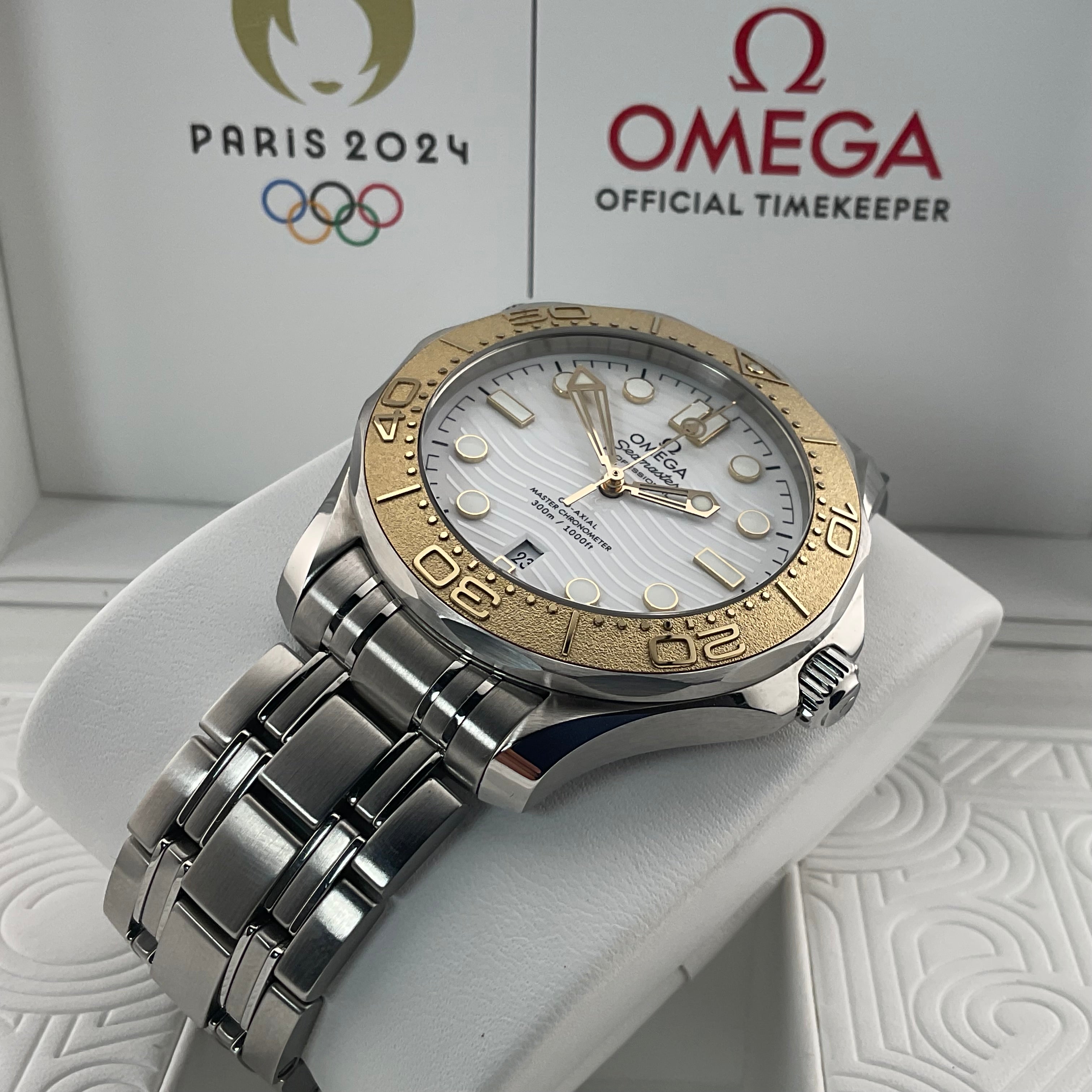 Omega Seamaster Diver 300m Paris 2024 | 522.21.42.20.04.001 | 2024 | Full set