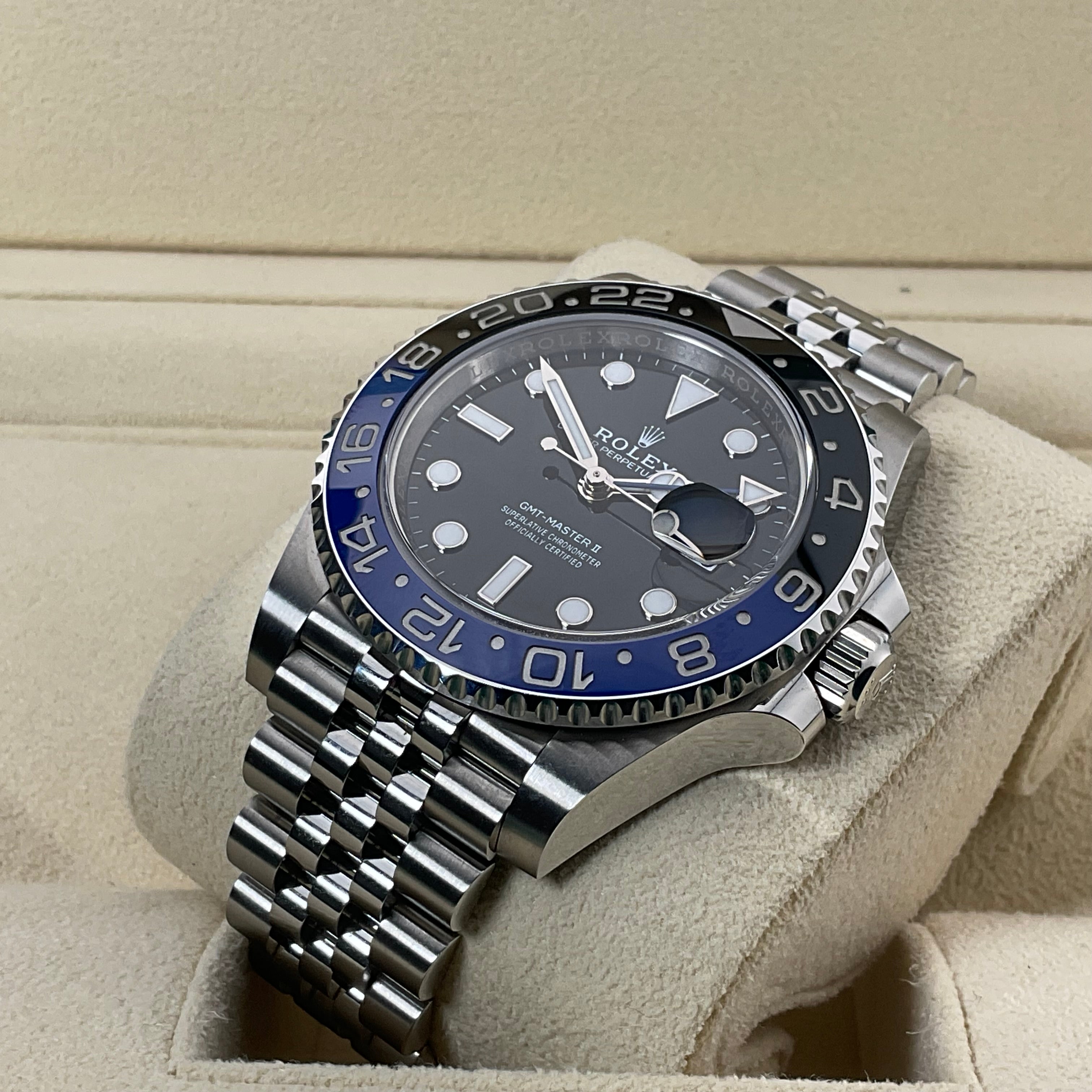 Rolex GMT Master II Batgirl | 126710BLNR | 2024 | Full Set
