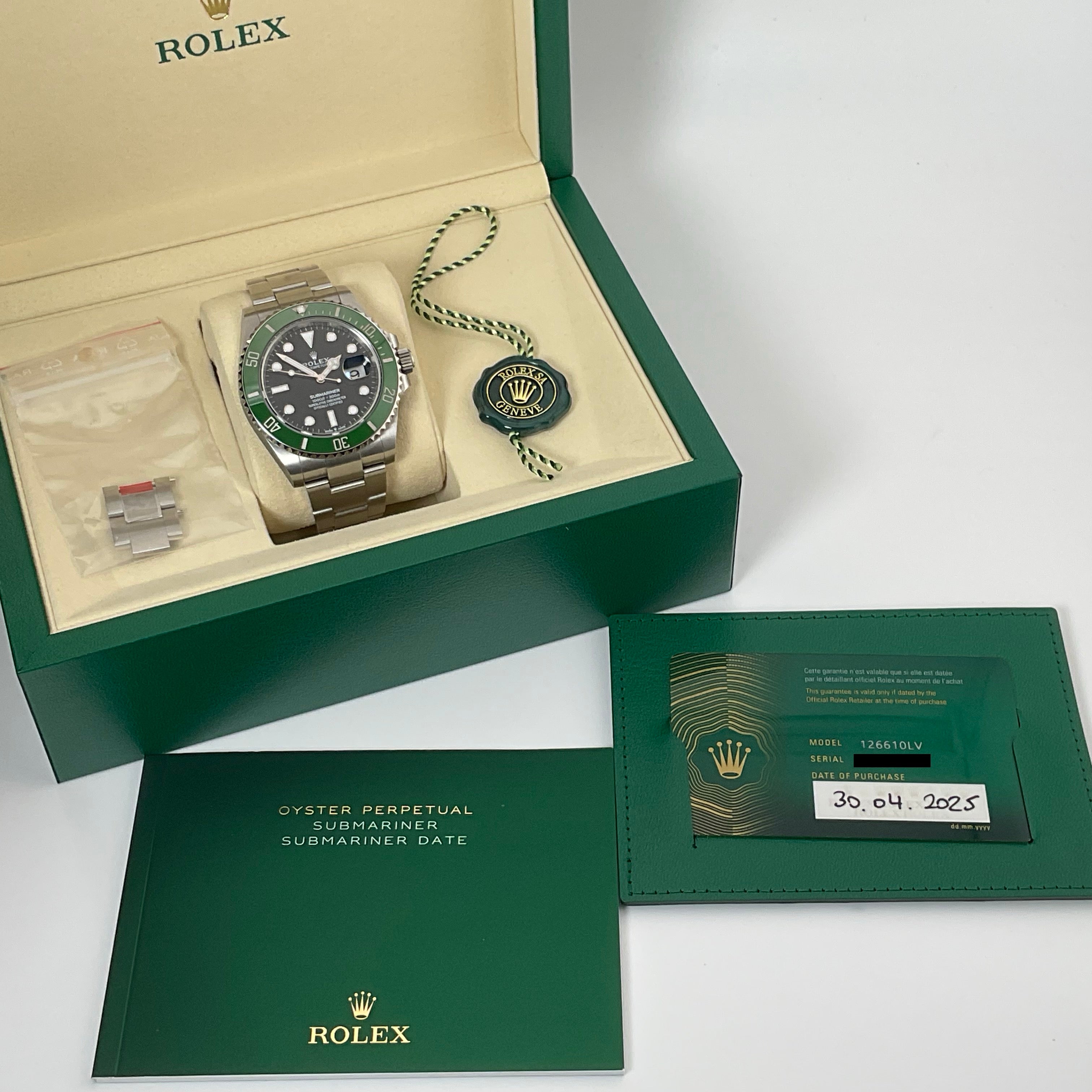 Rolex Submariner Date | 126610LV | 2025 | Full Set