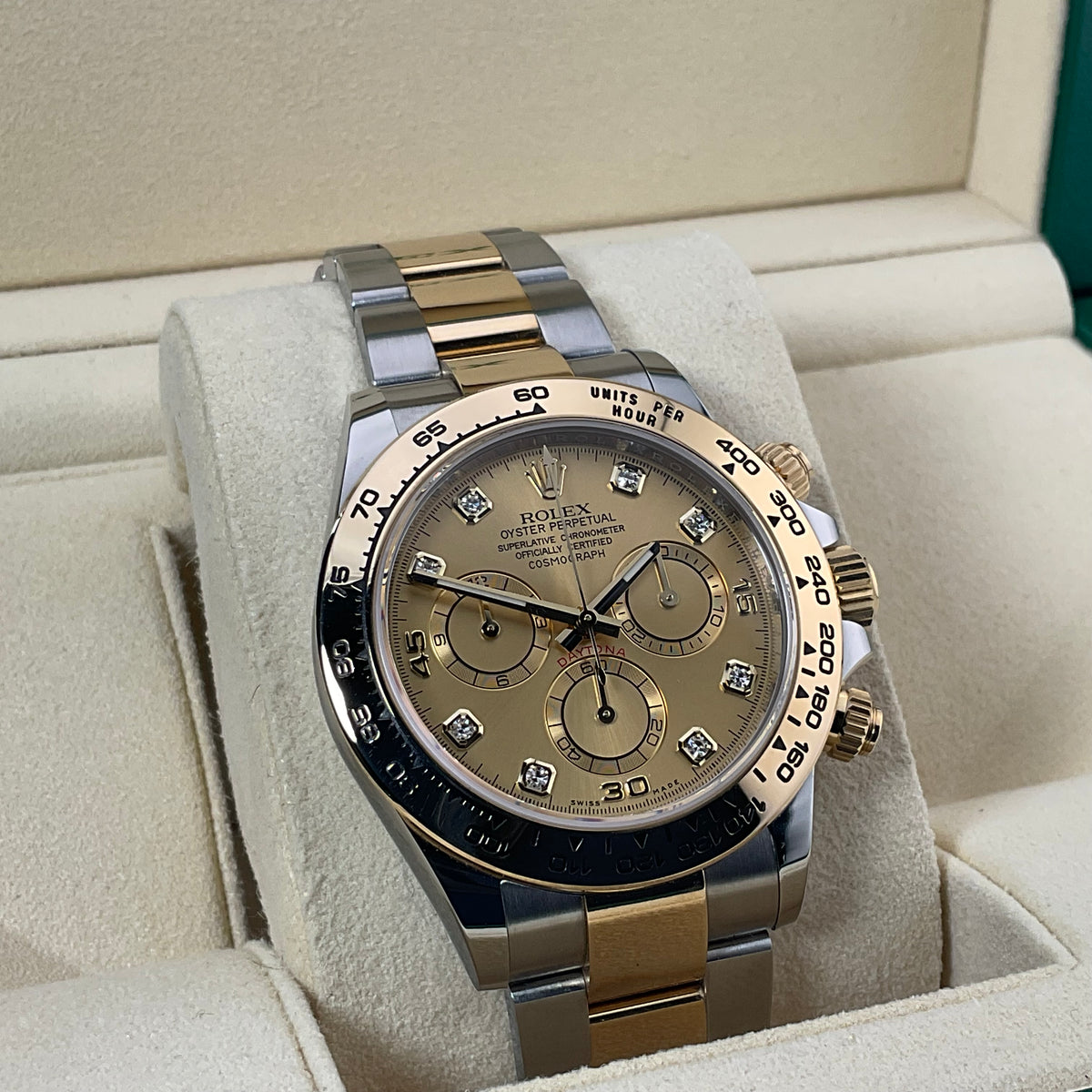 Rolex Daytona | 116503 champagner diamant | 2020 | Full Set + Erstkaufrechnung DE