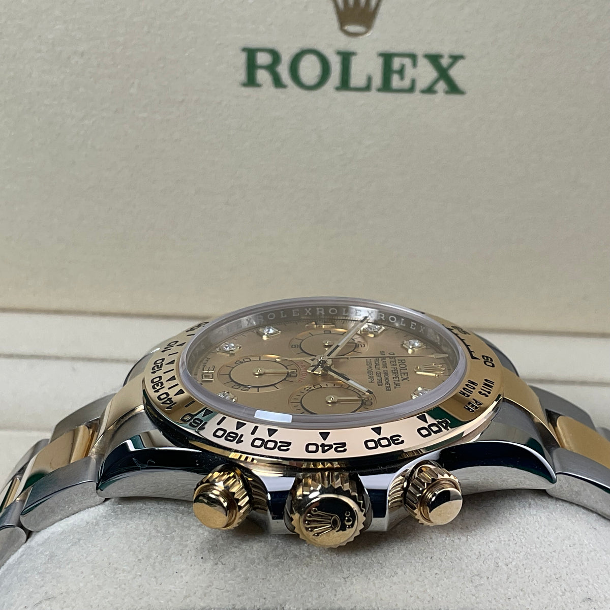 Rolex Daytona | 116503 champagner diamant | 2020 | Full Set + Erstkaufrechnung DE