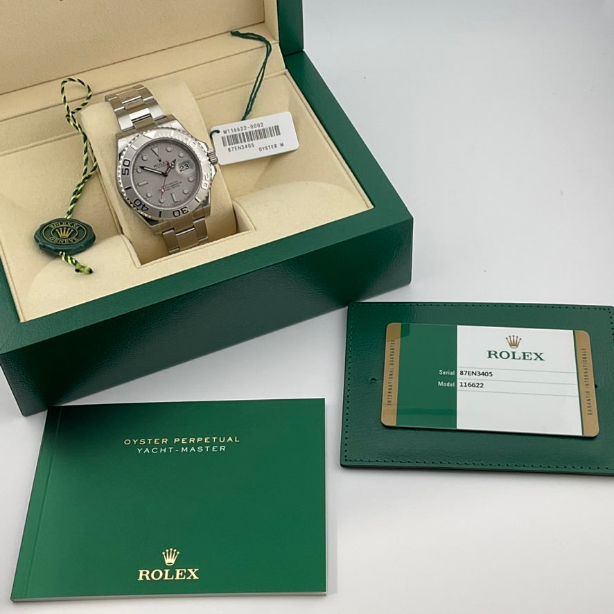 Rolex Yachtmaster | 116622 | 2016 | Box und Papiere | verklebt