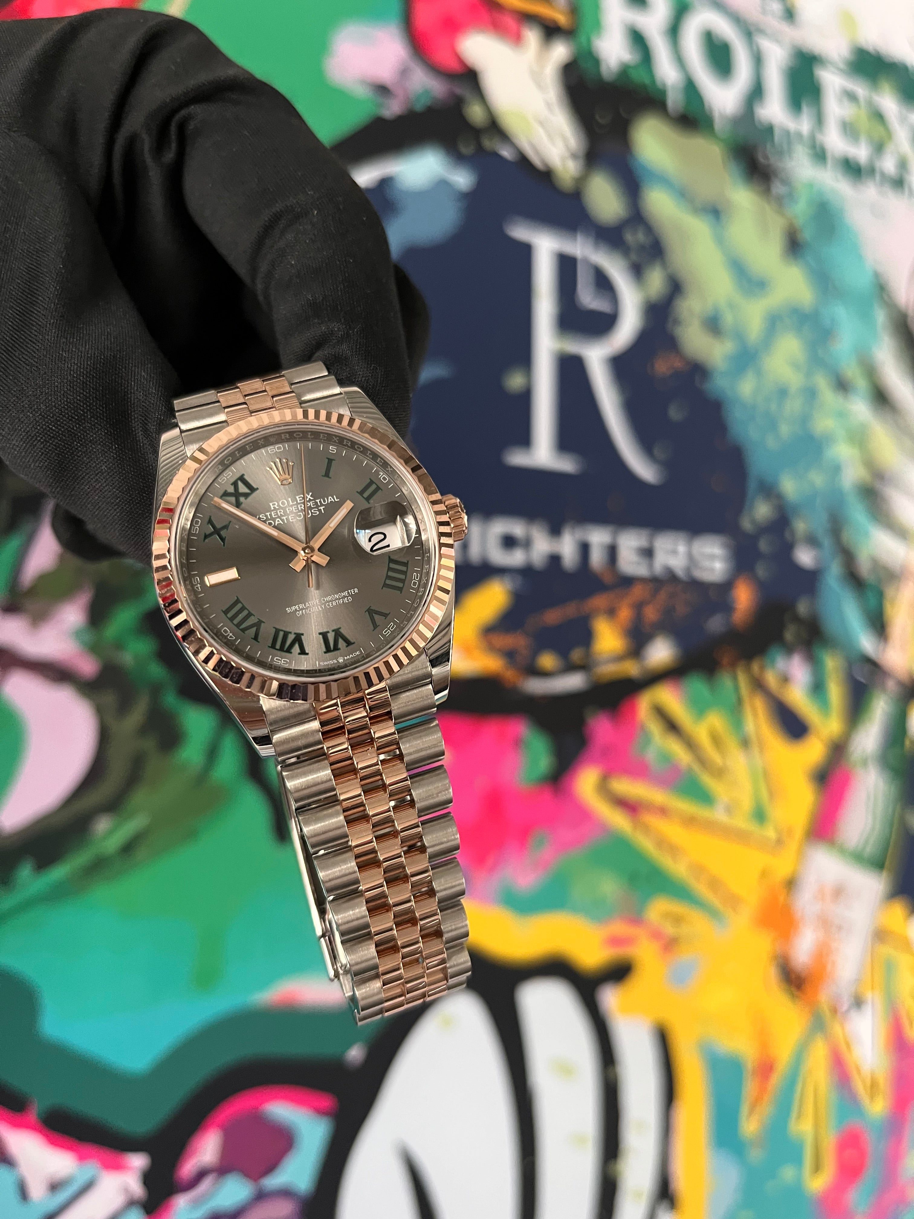 Rolex Datejust 36 | 126231 wimbledon jubilee | 2023 | full set