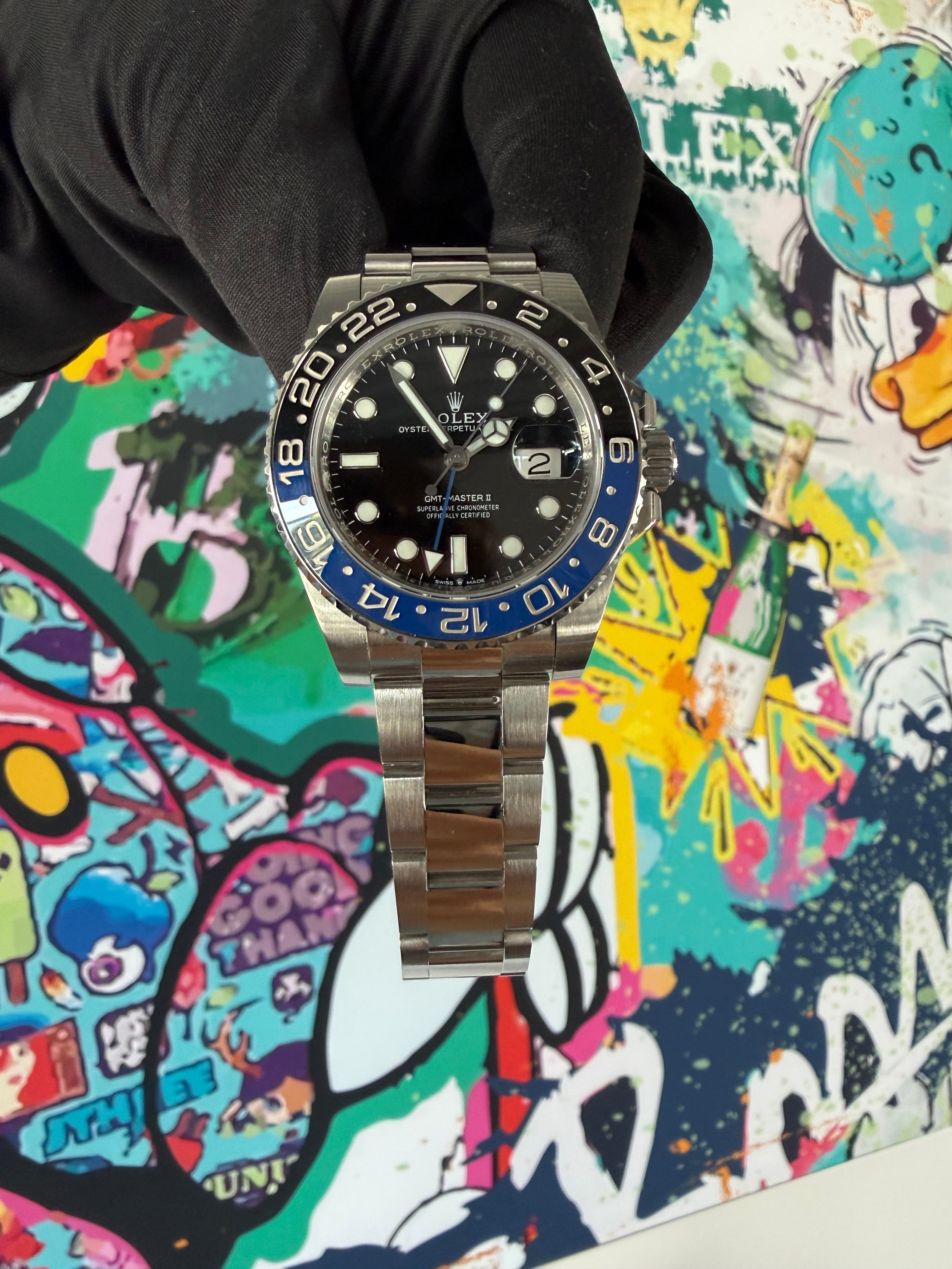 Rolex GMT Master II Batman | 126710BLNR | 2022 | Full Set