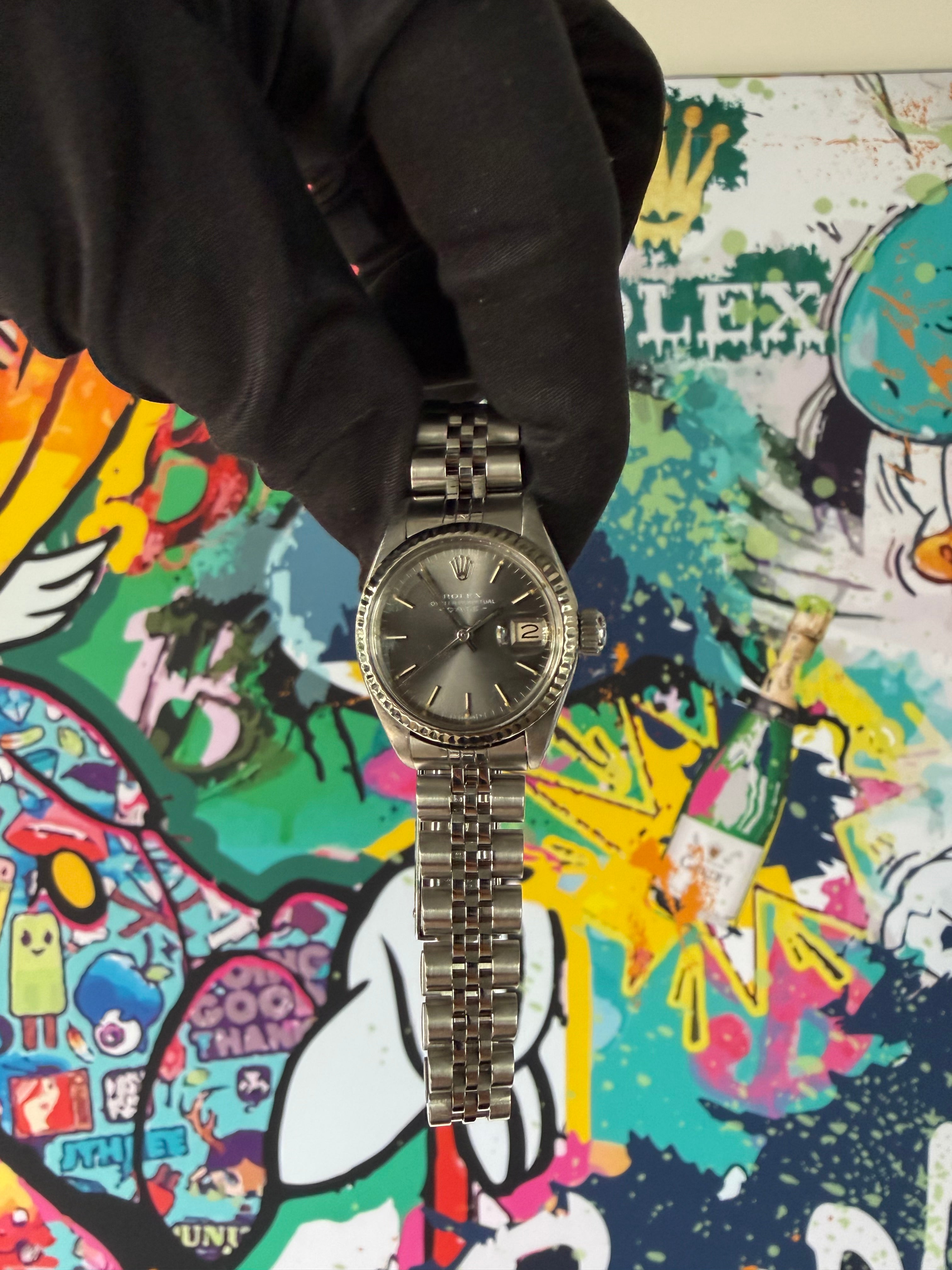 Rolex Datejust 26 | 6917 | rhodium jubilee | 1971