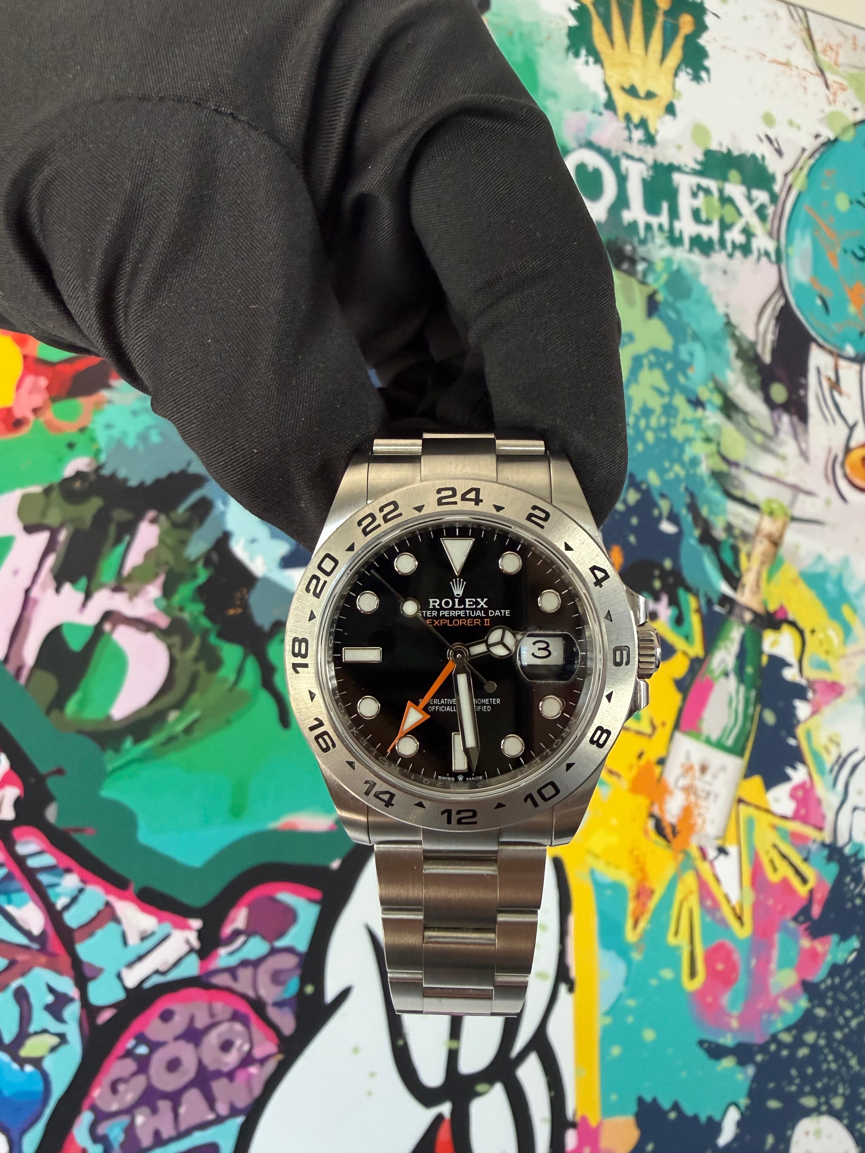 Rolex Explorer II | 226570 schwarz | 2022 | full set