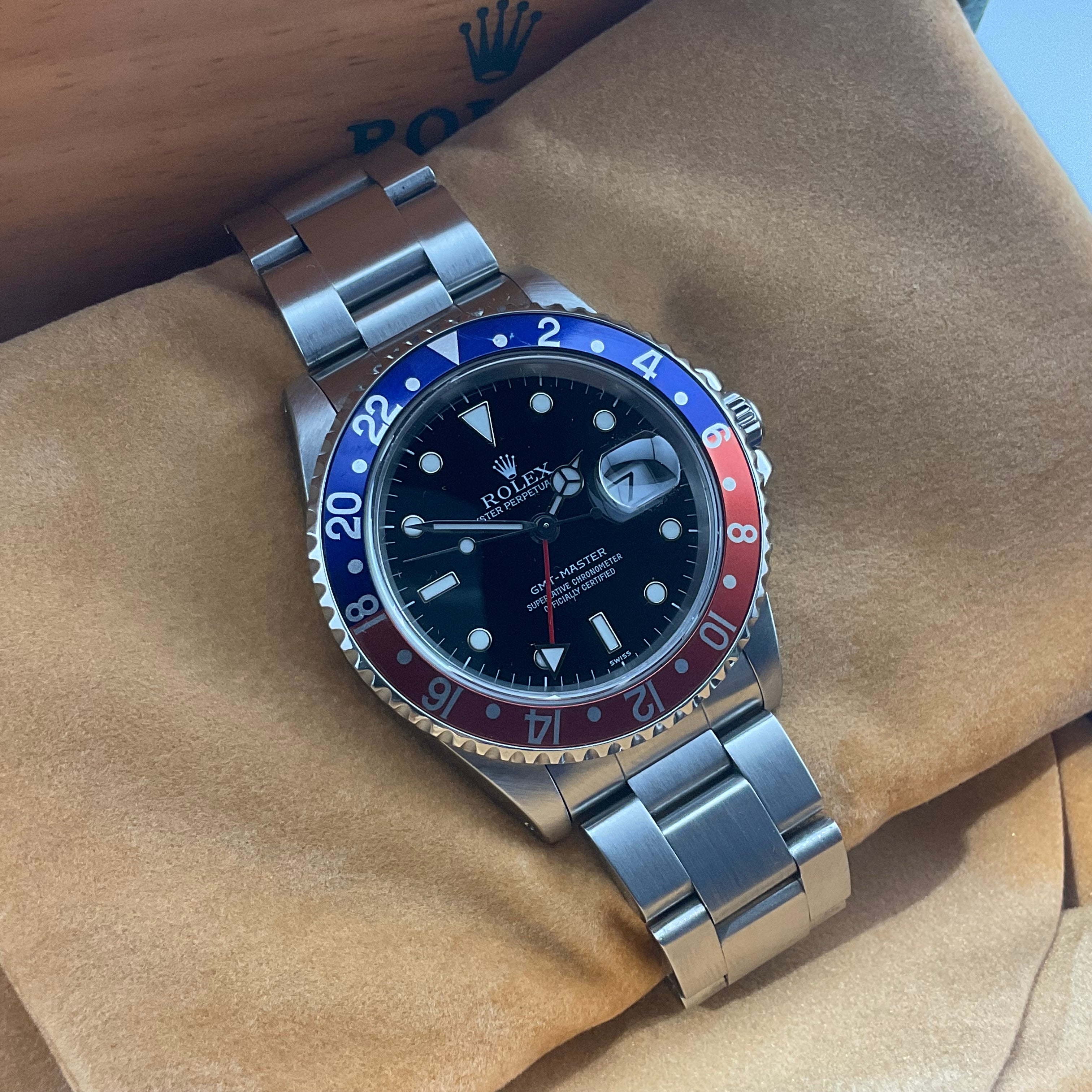 GMT Master | 16700 | Pepsi | serviced
