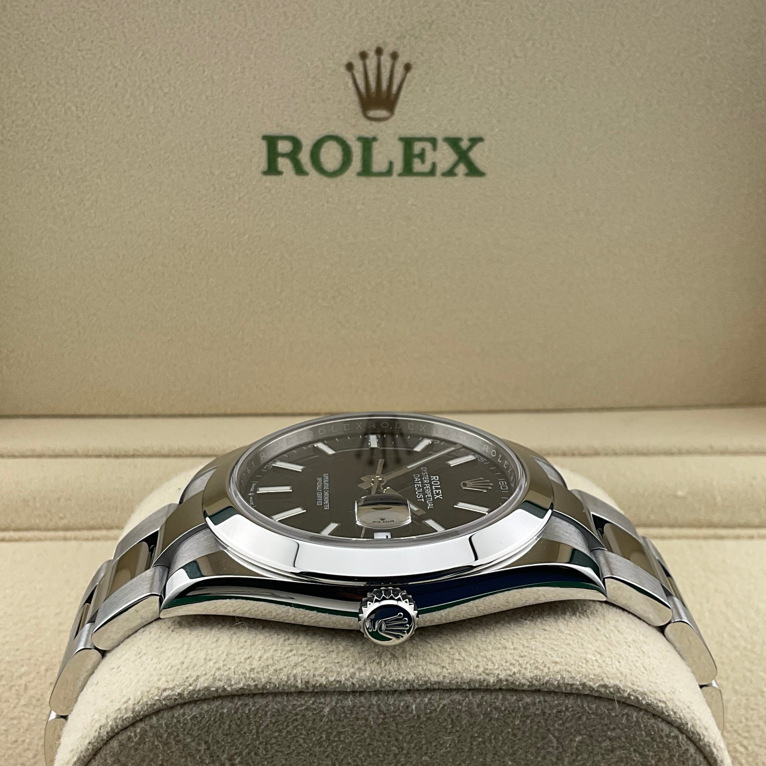 Rolex Datejust 41 | 126300 schwarz oyster | 2023 | full set