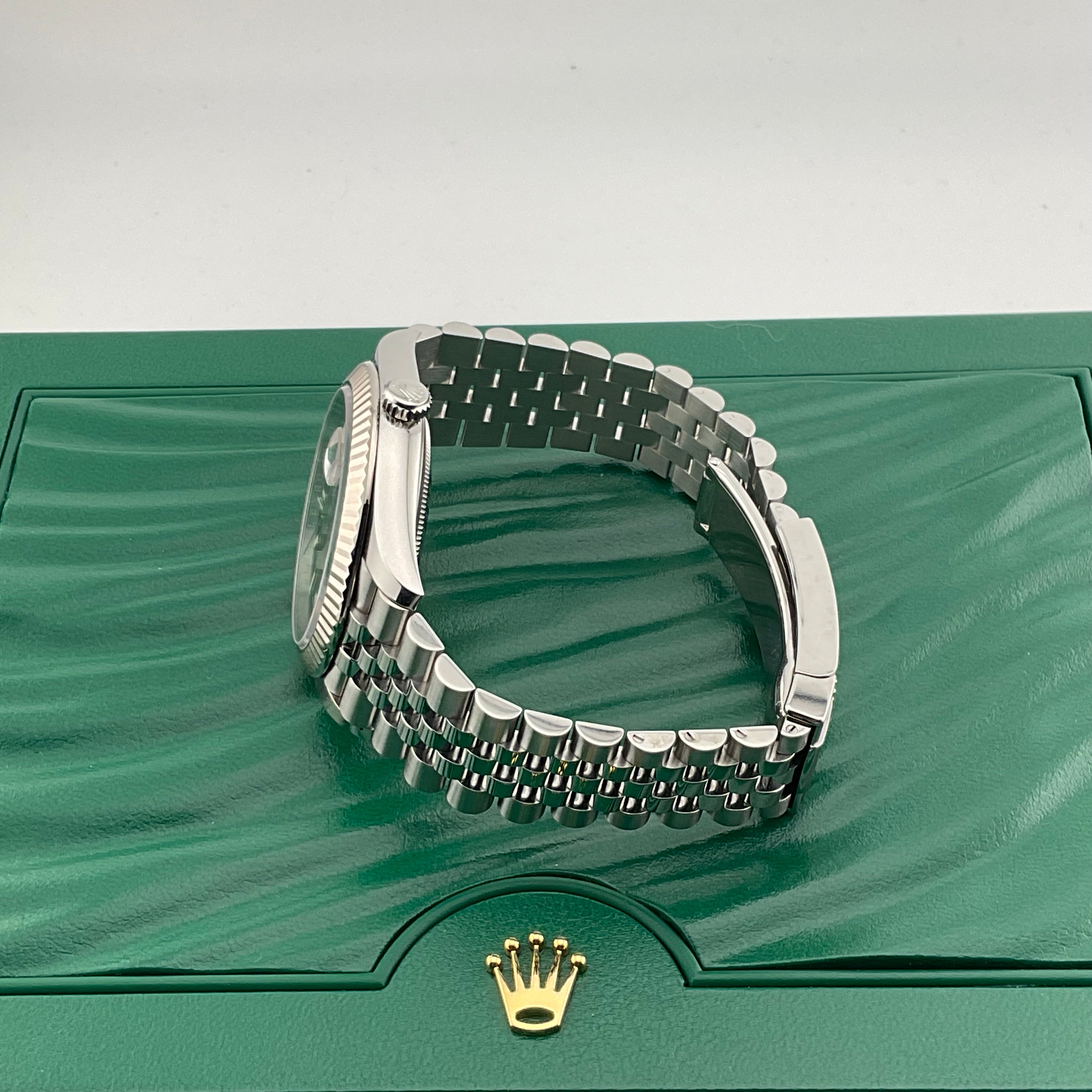 Rolex Datejust 41 | 126334 rhodium jubilee | 2023 | full set