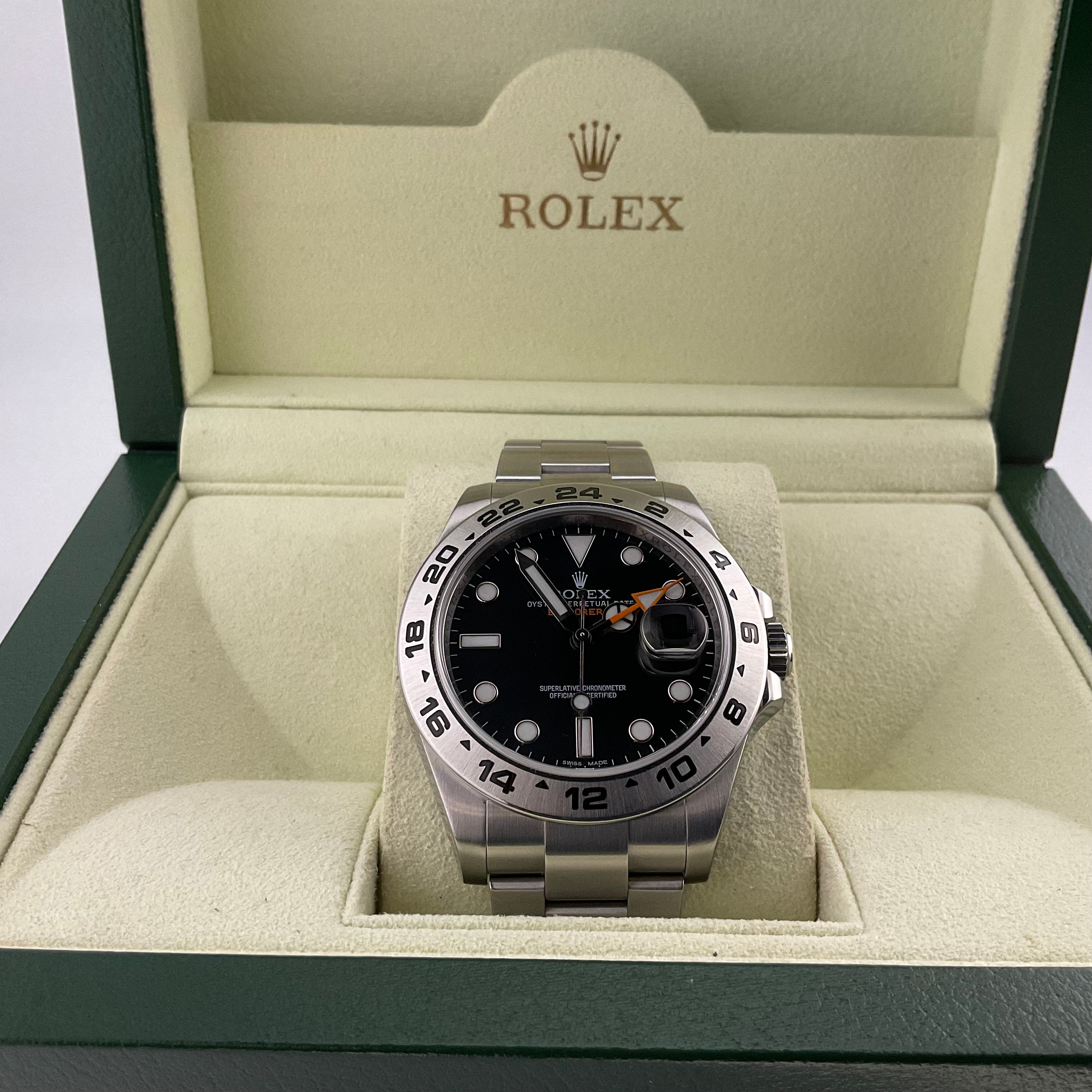 Rolex Explorer II | 216570 schwarz | 2014 | full set