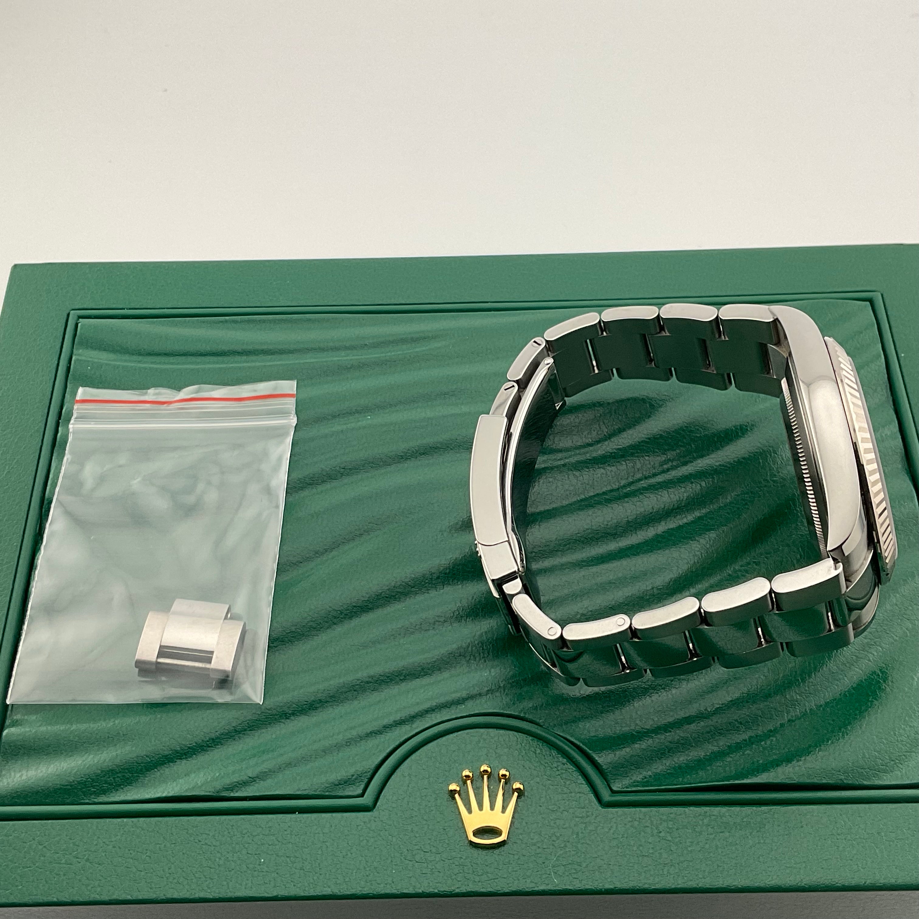 Rolex Datejust 41 | 126334 rhodium Diamant oyster | 2021 | full set