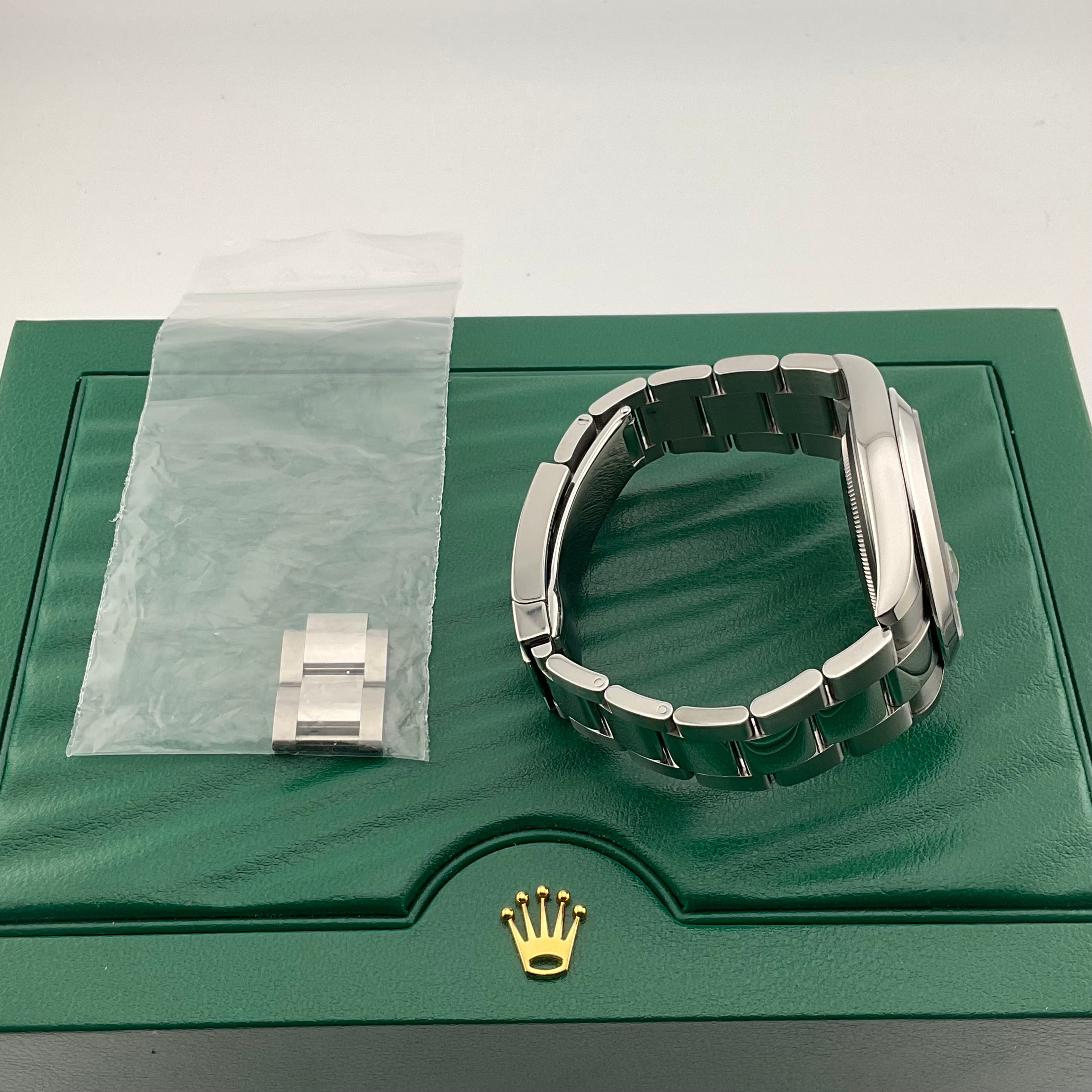 Rolex Datejust 41 | 126300 grün oyster | 2022 | full set