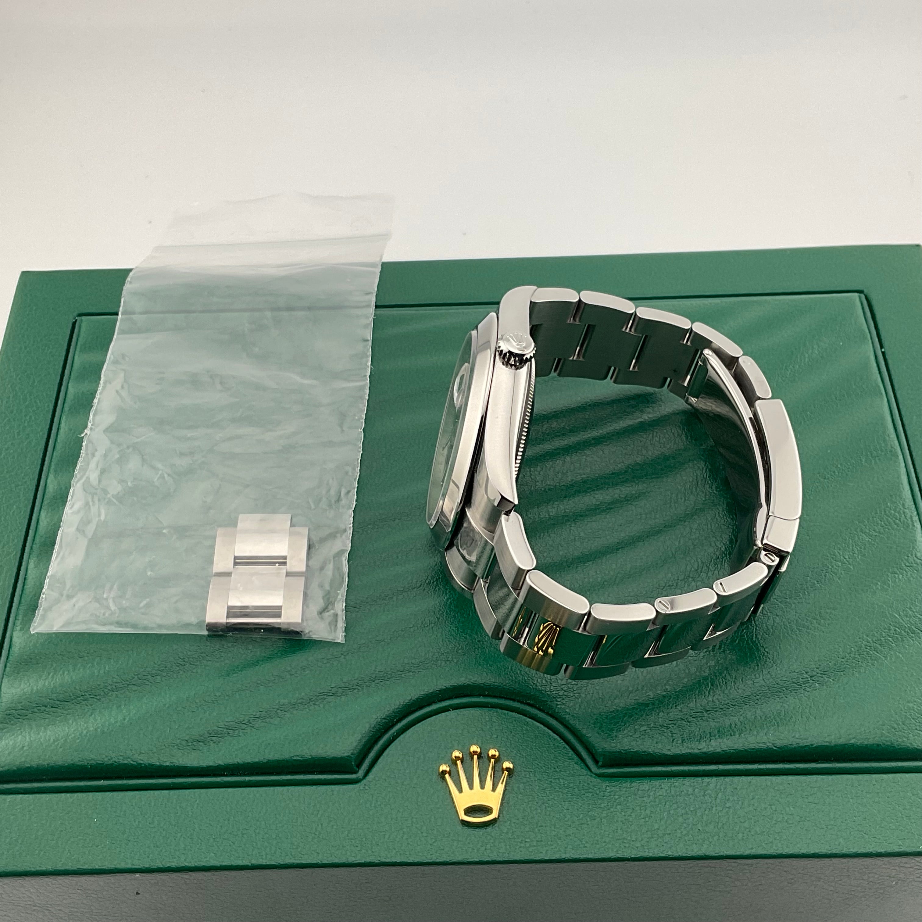 Rolex Datejust 41 | 126300 grün oyster | 2022 | full set