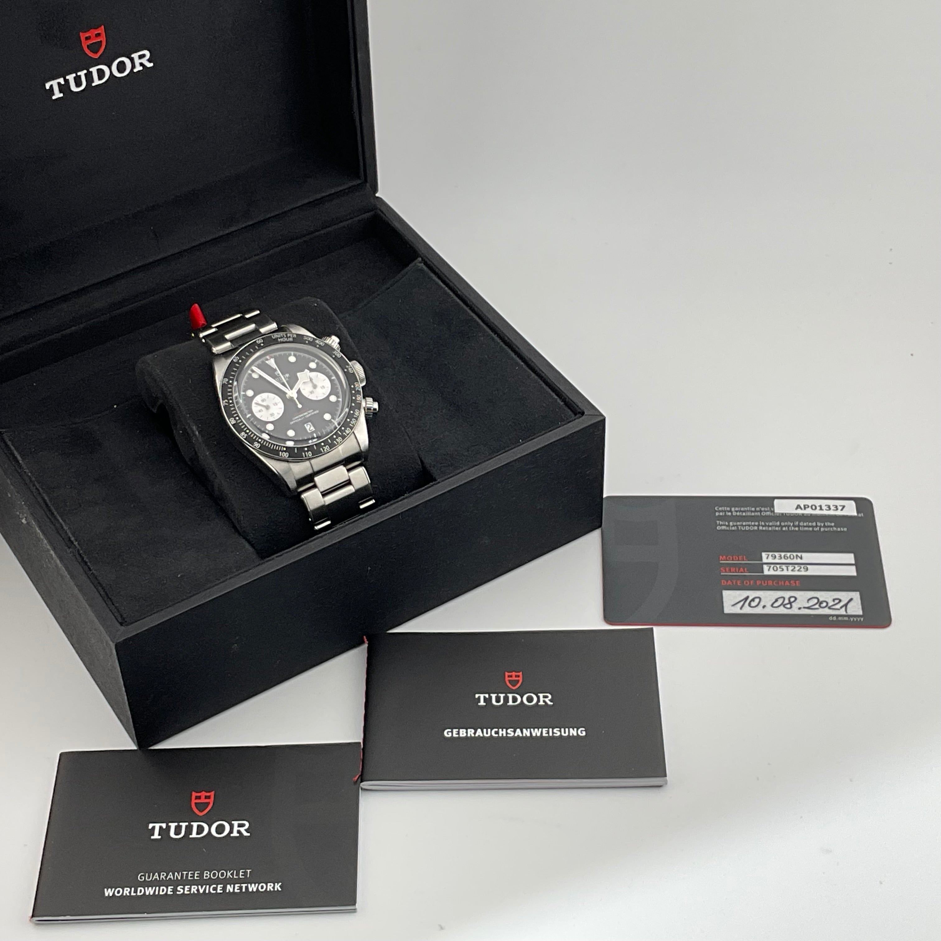 Tudor Black Bay Chrono | 79360N | 2021 | Full set