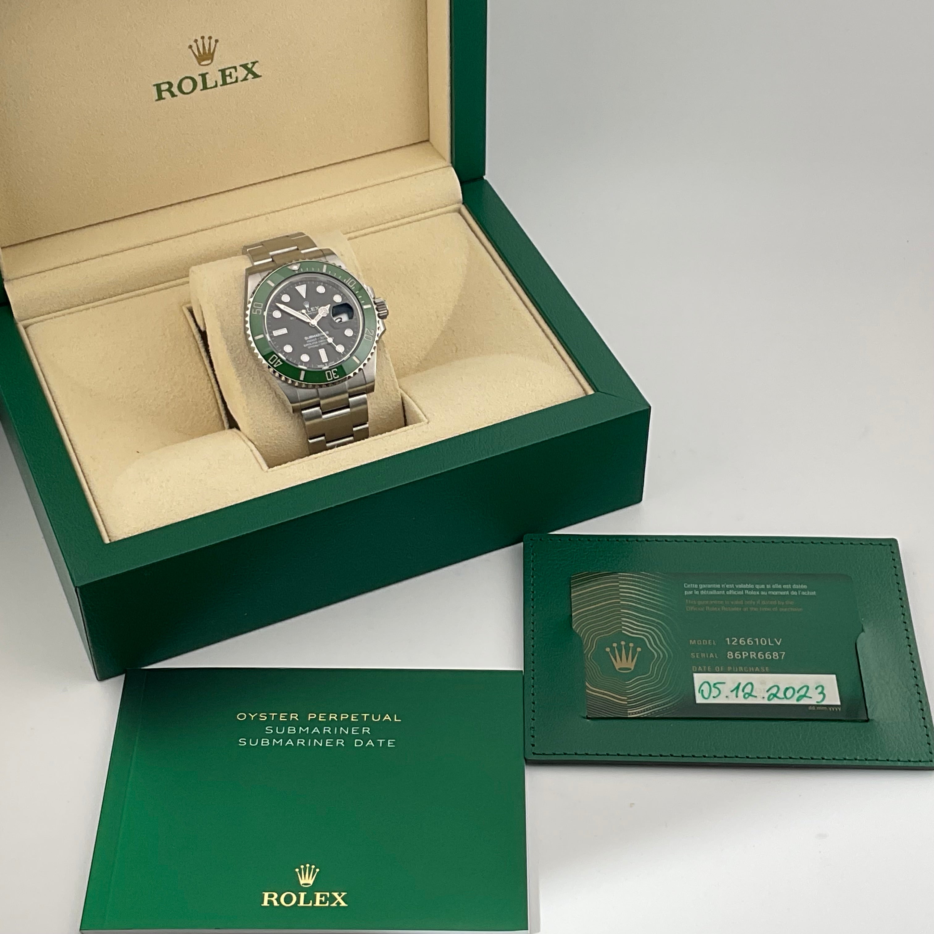 Rolex Submariner Date | 126610LV | 2023 | Full Set