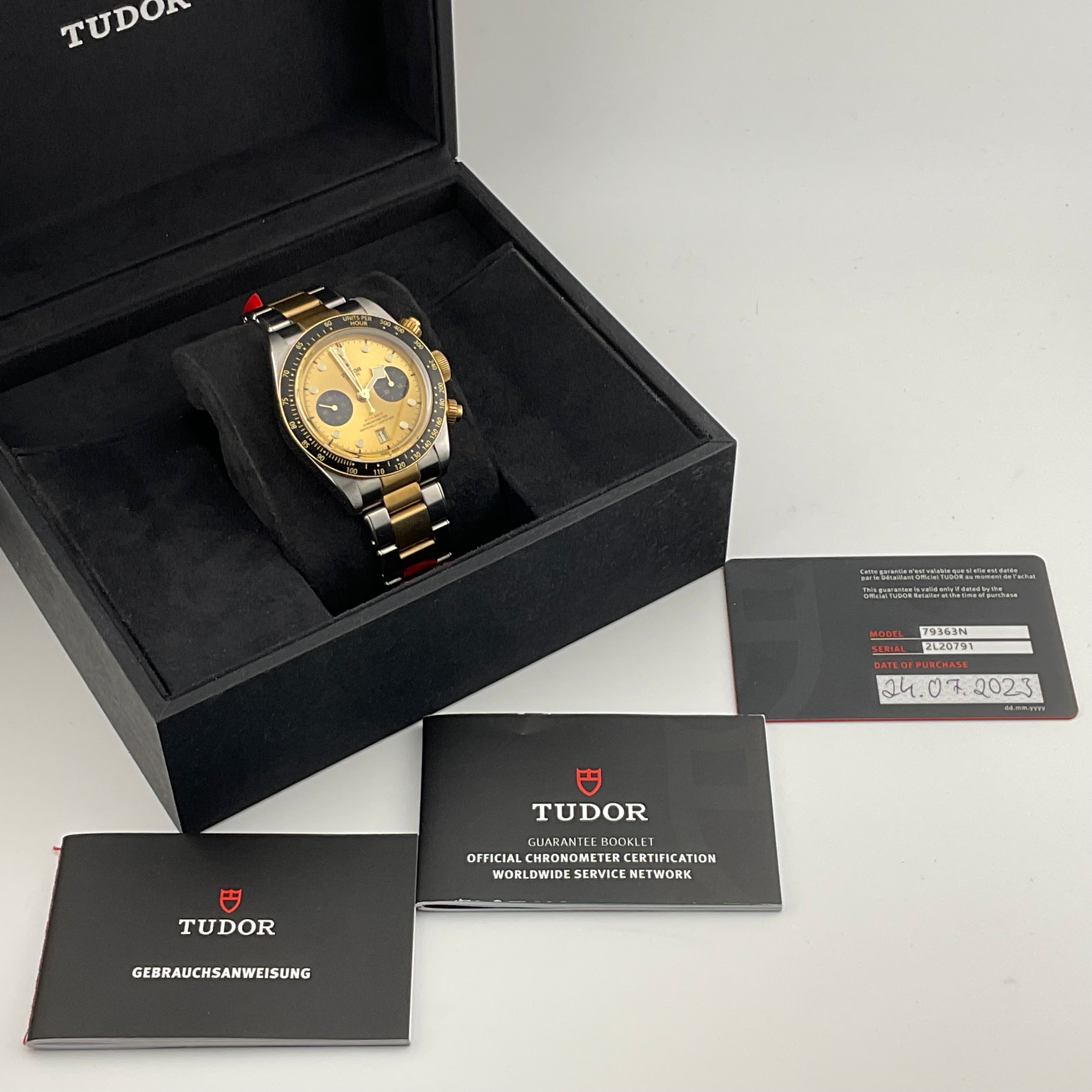 Tudor Black Bay Chrono S&G | 79363N | 2023 | Full set