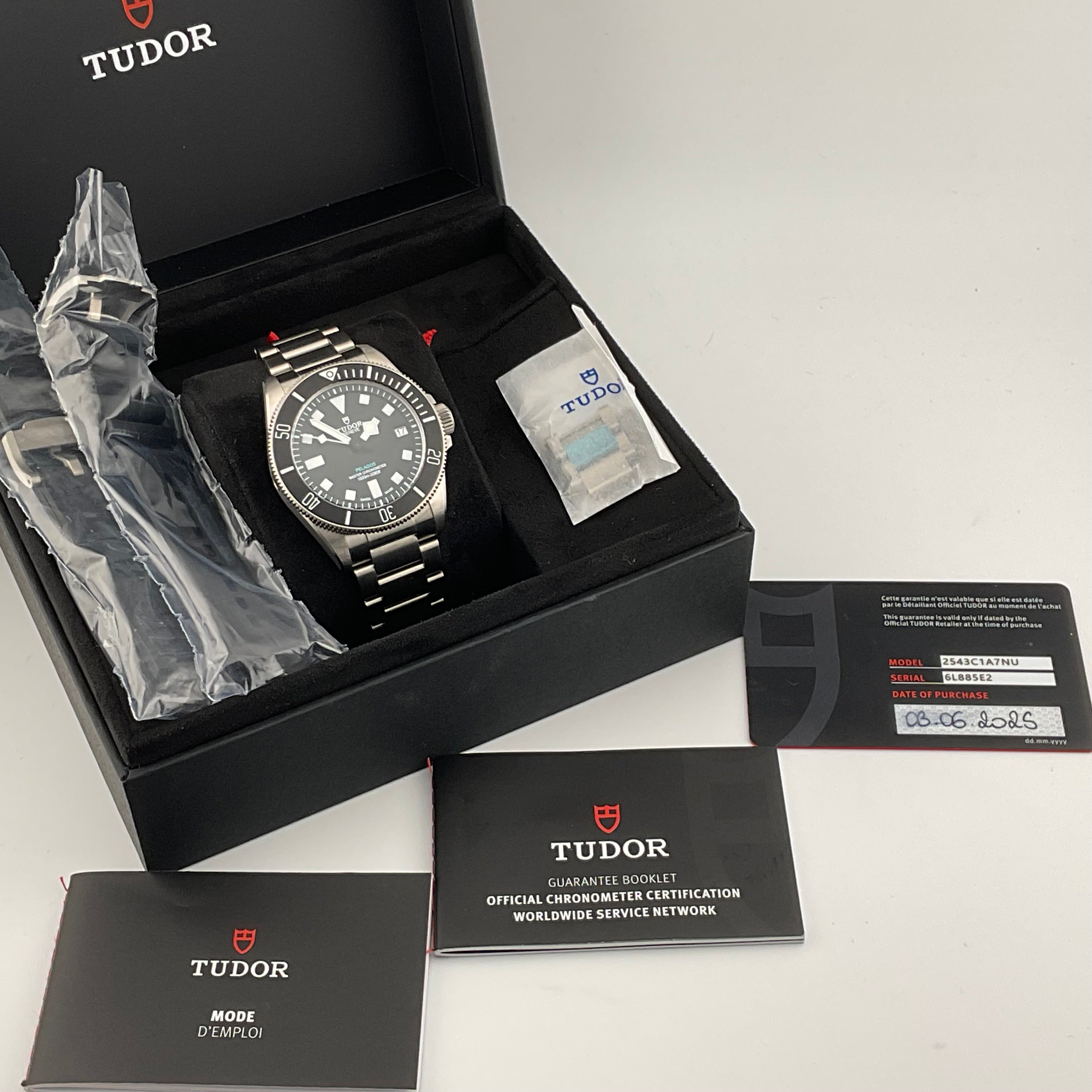 Tudor Pelagos Ultra | 2543C1A7NU | 2025 | Full set