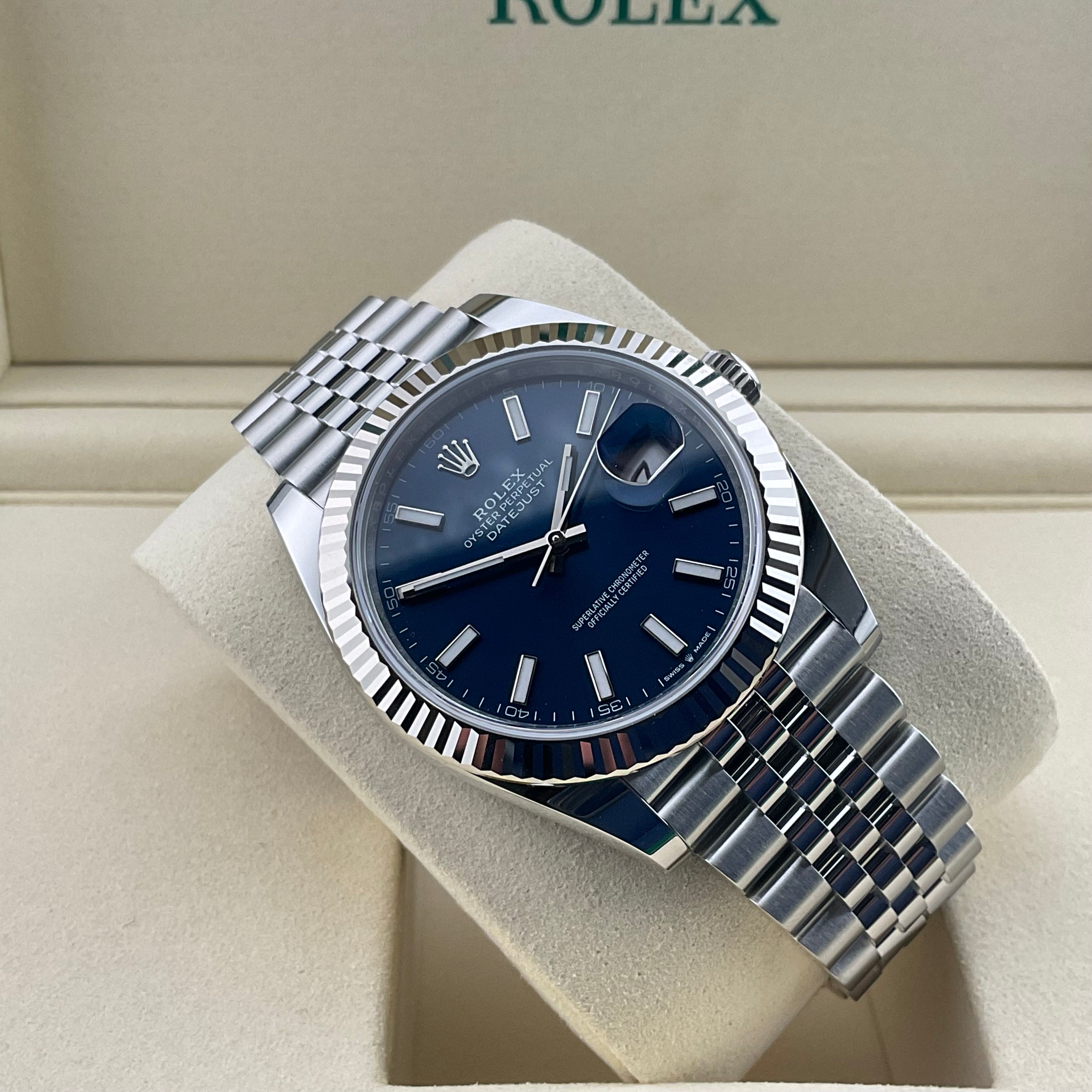 Rolex Datejust 41 | 126334 blau jubilee | 2026 | full set Ungetragen
