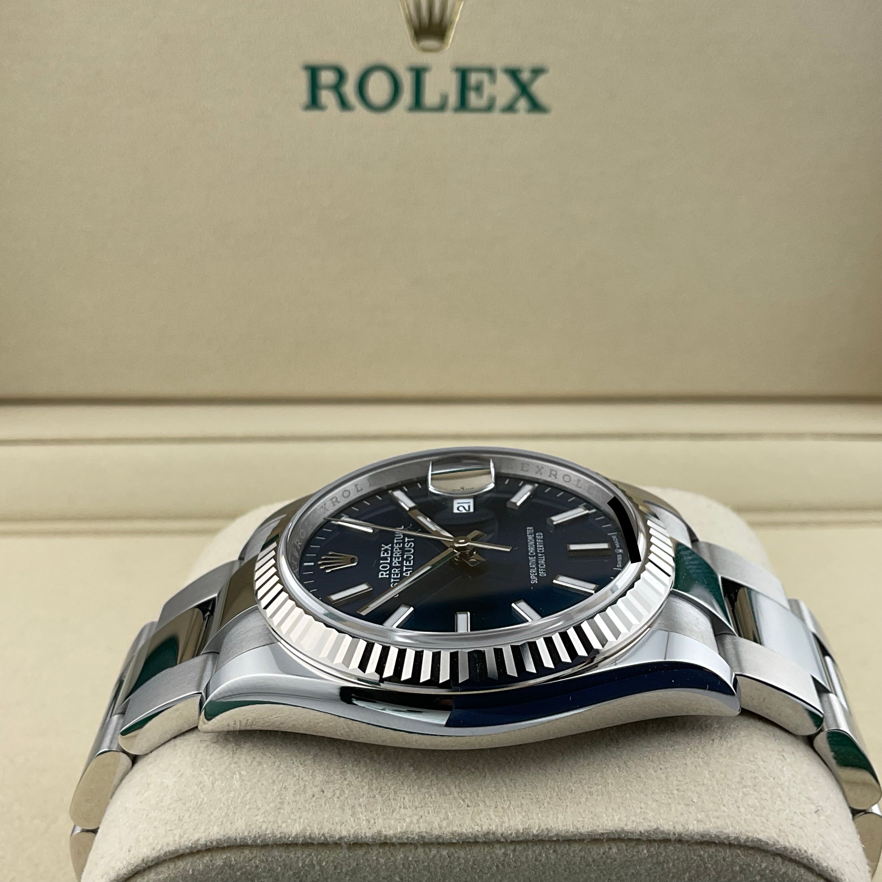 Rolex Datejust 36 | 126234 blau oyster | 2026 | full set ungetragen