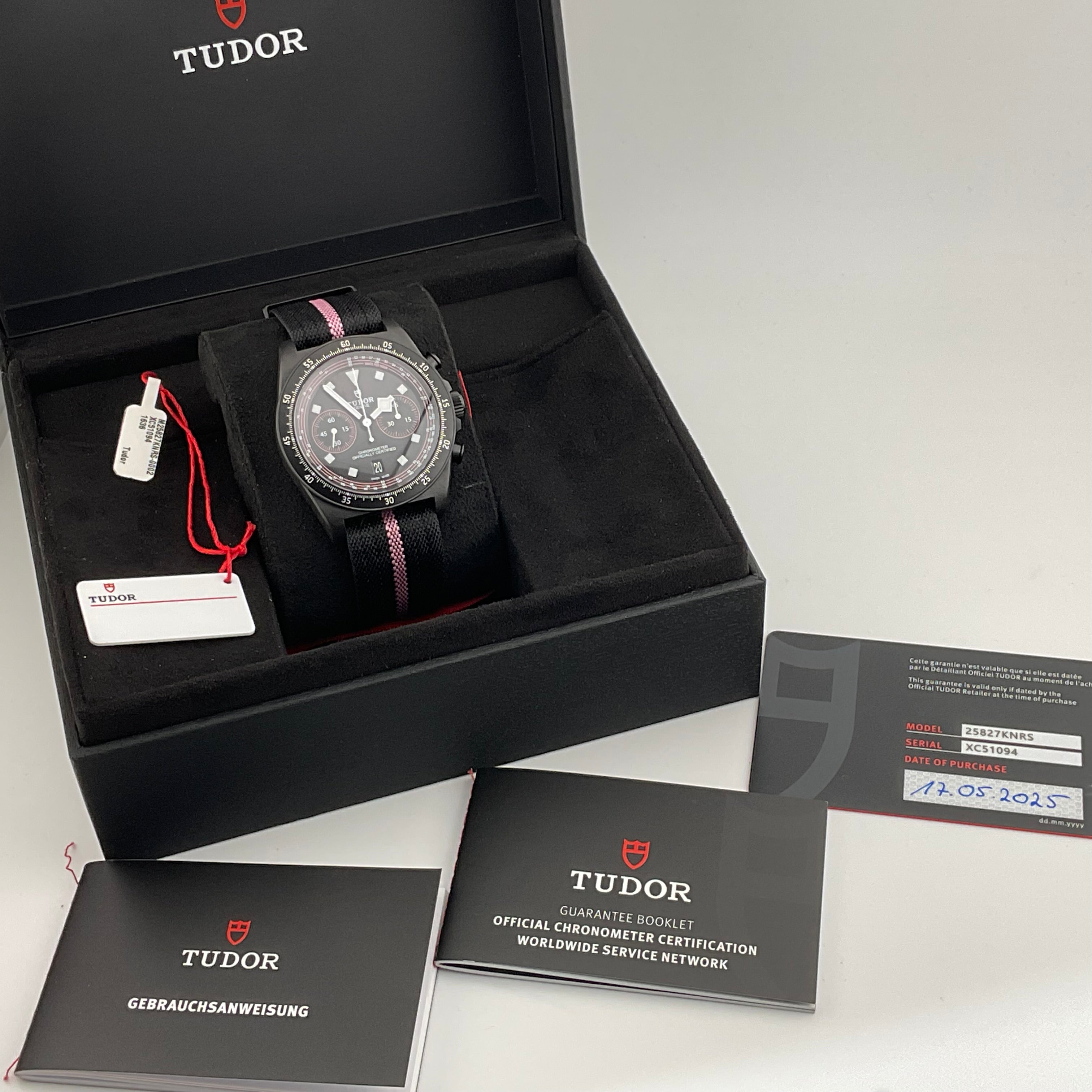 Tudor Pelagos FXD Chrono Pink | 25827KNRS | 2025 | Full set