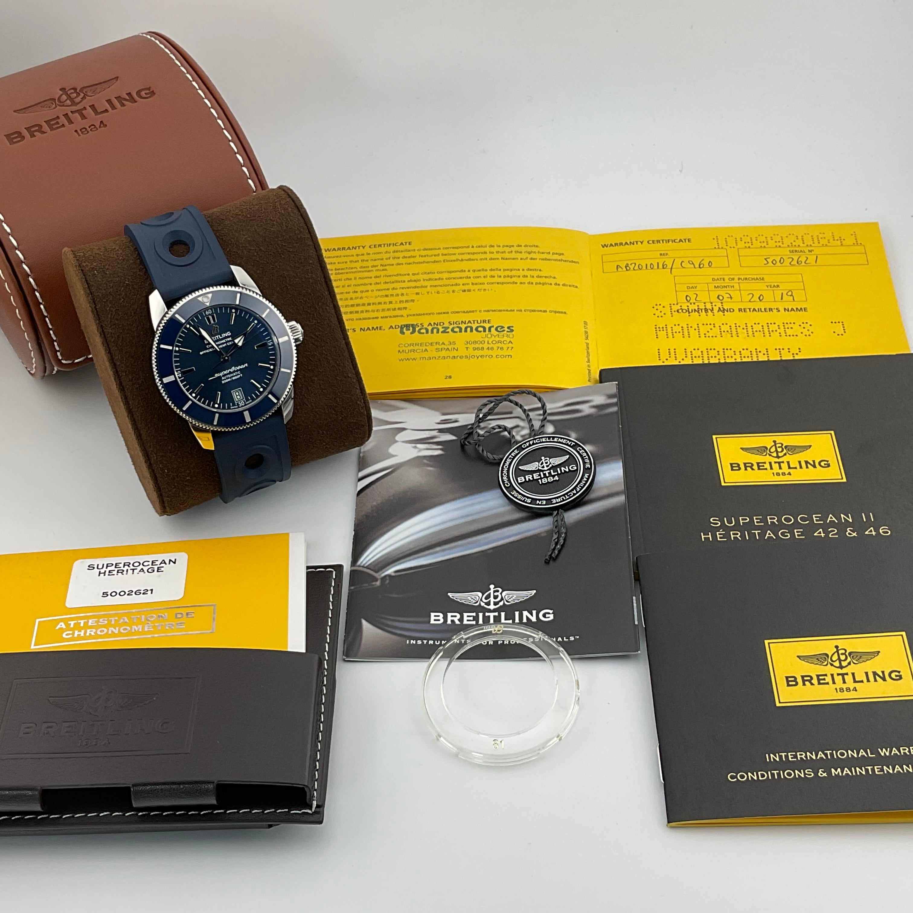 Breitling Superocean Heritage II | AB201016/C960 | 2019 | Full Set