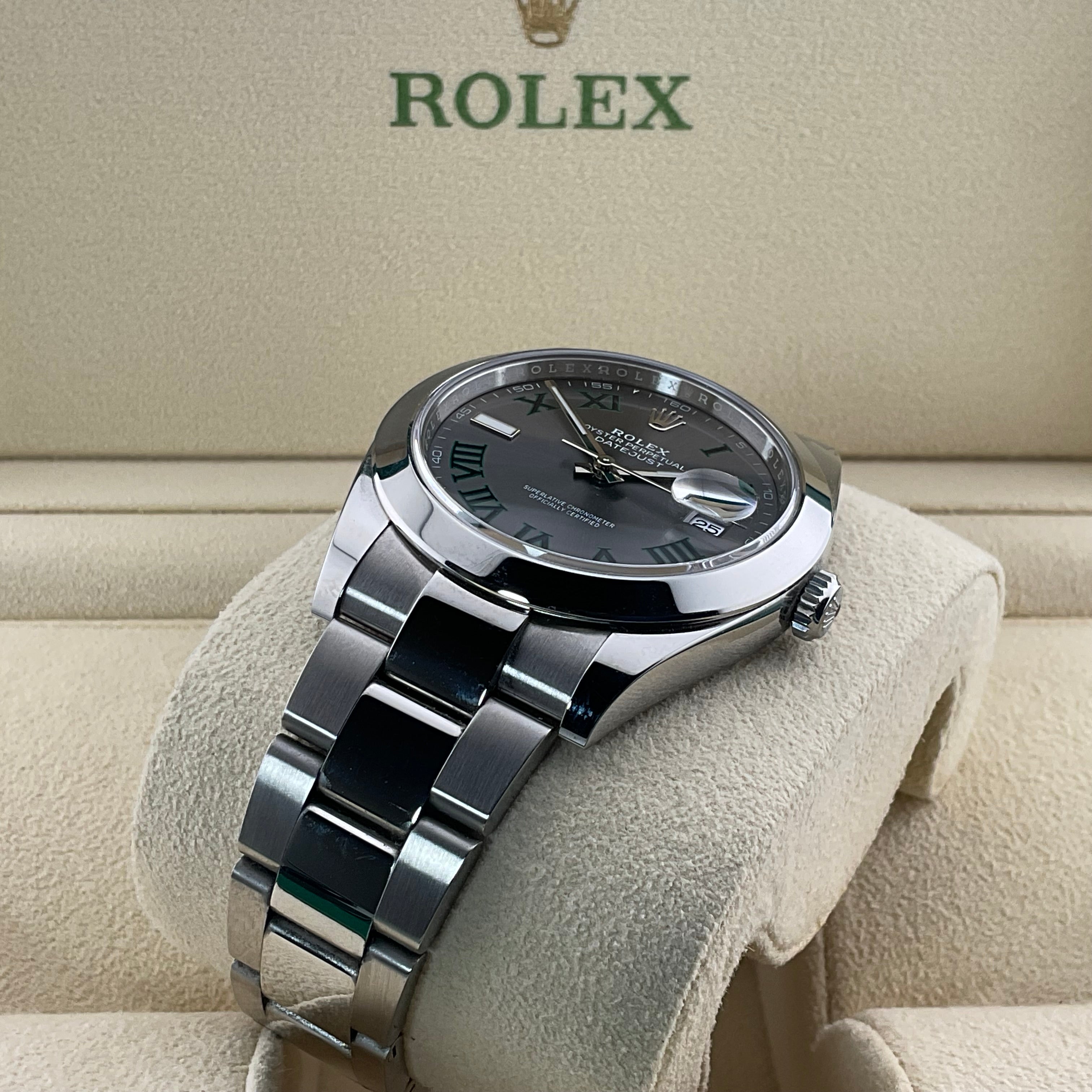 Rolex Datejust 41 | 126300 wimbledon oyster | 2023 | full set