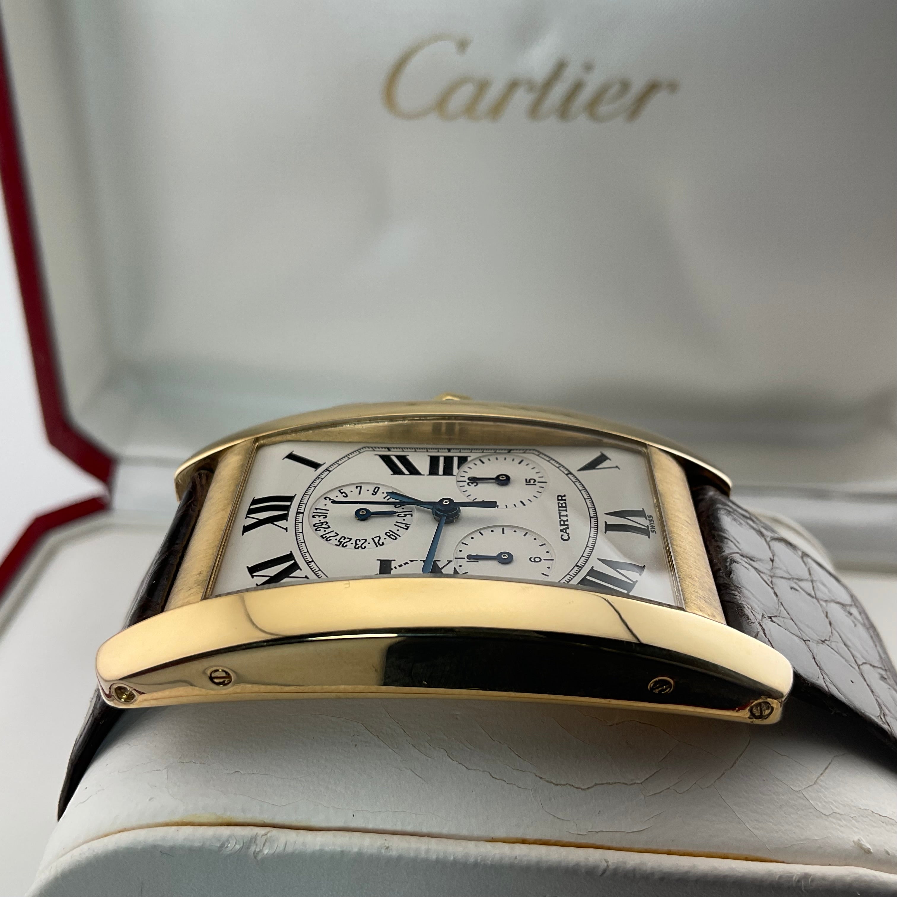 Cartier Tank Americaine | W2601156 | 1998 | Full Set