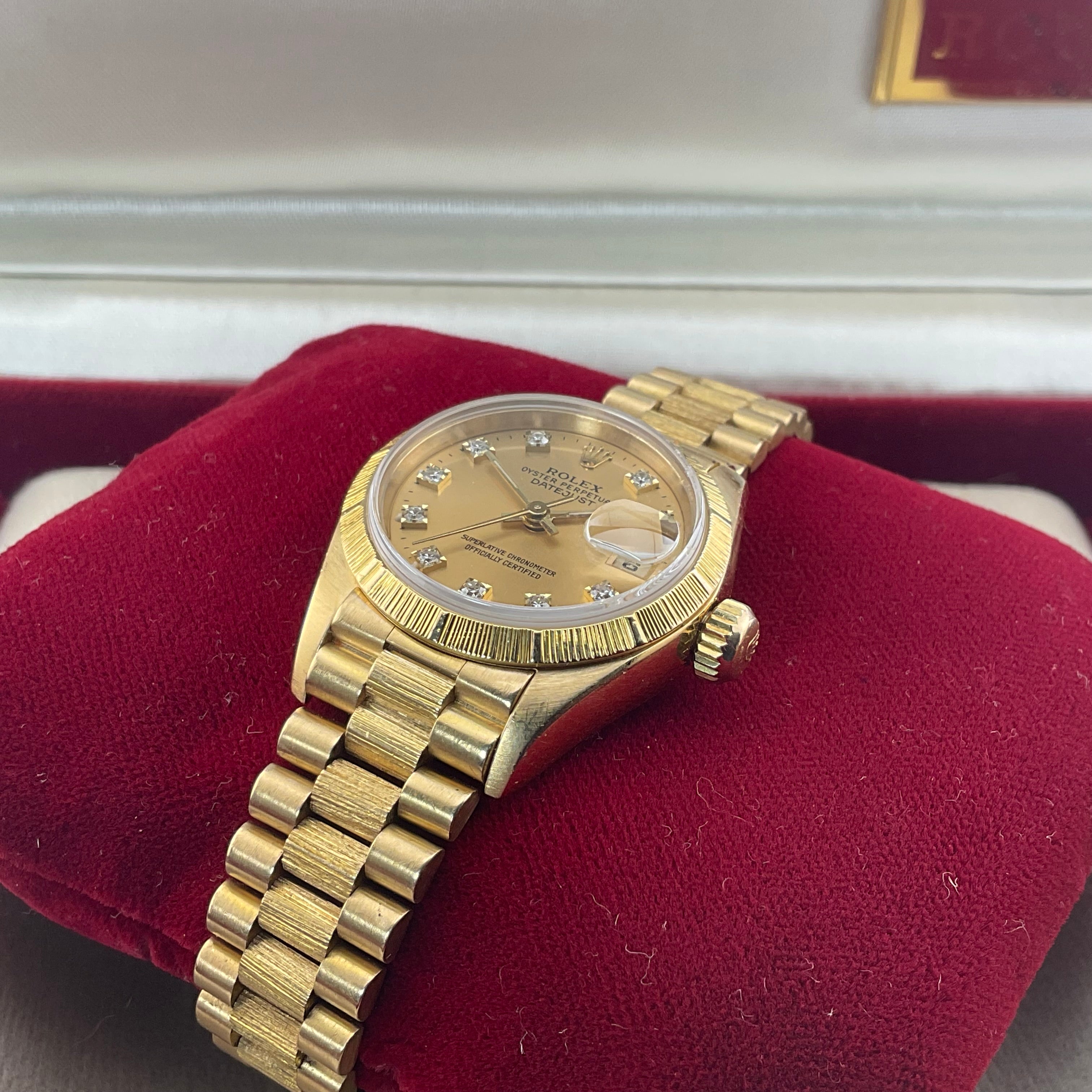 Rolex Datejust 26 | 69278 | Champagner diamant | 1994 | full set