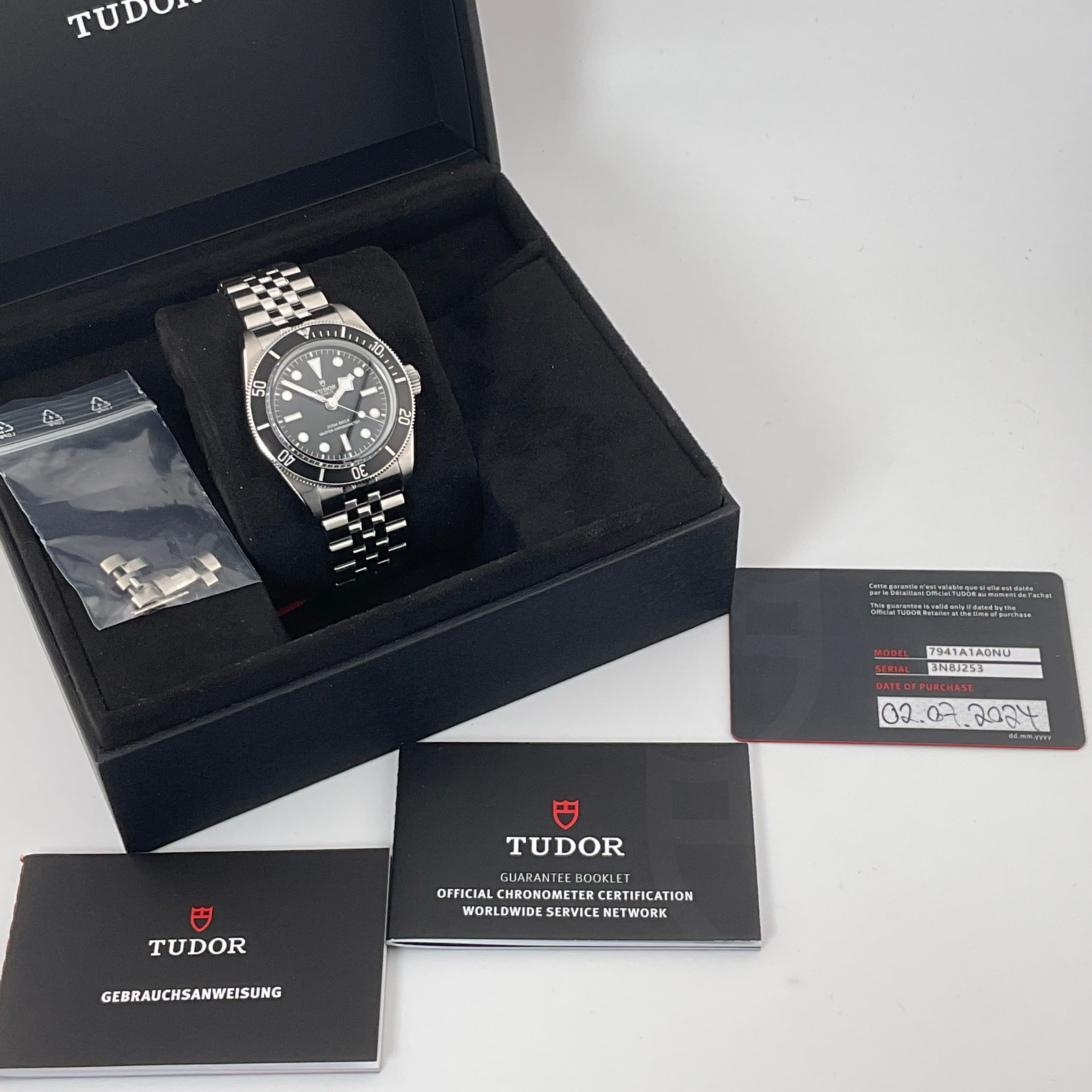 Tudor Black Bay Monochrome | 7941A10NU | 2024 | Full set