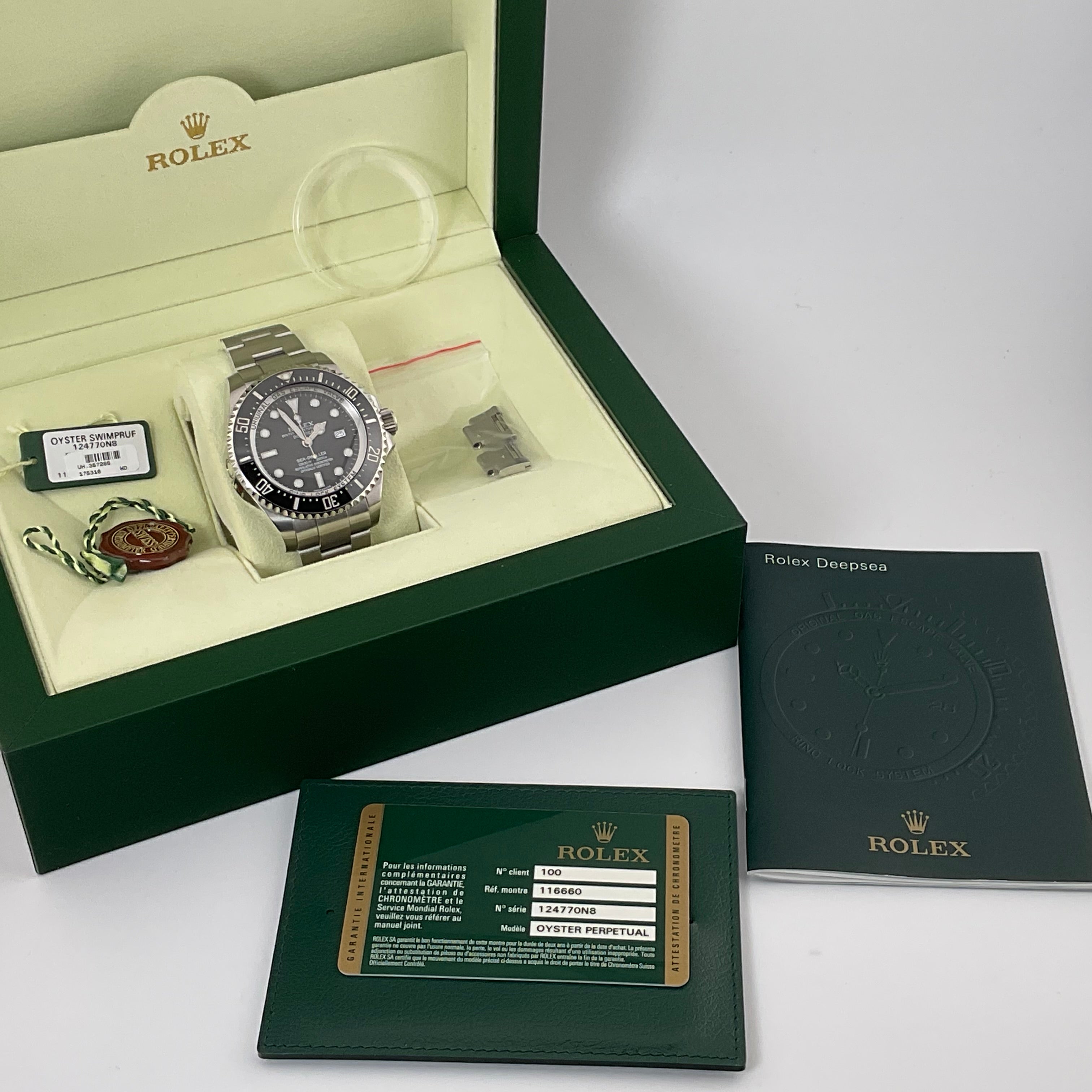 Rolex Seadweller Deepsea | 116660 | 2013 | Full Set