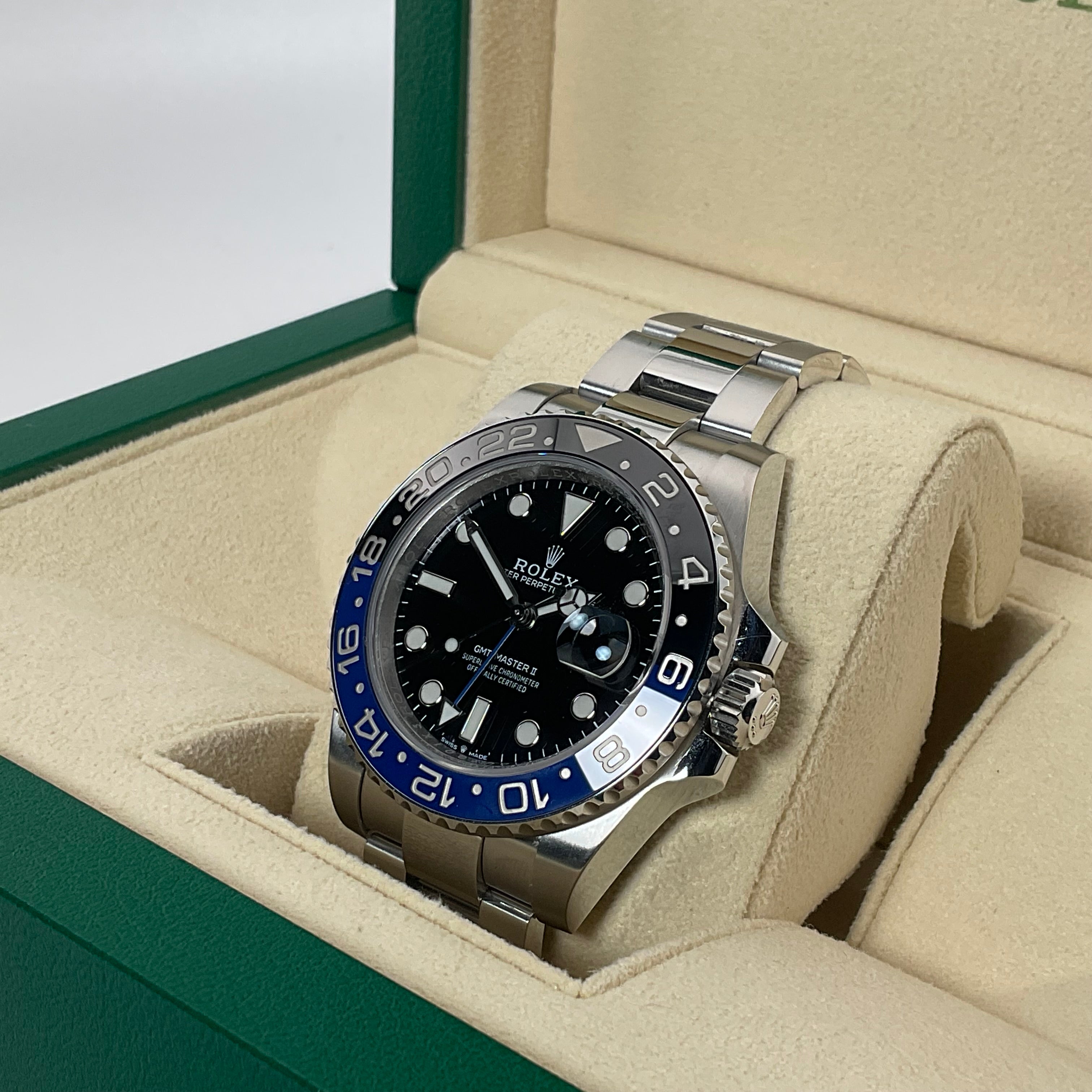 Rolex GMT Master II Batman | 126710BLNR | 2022 | Full Set